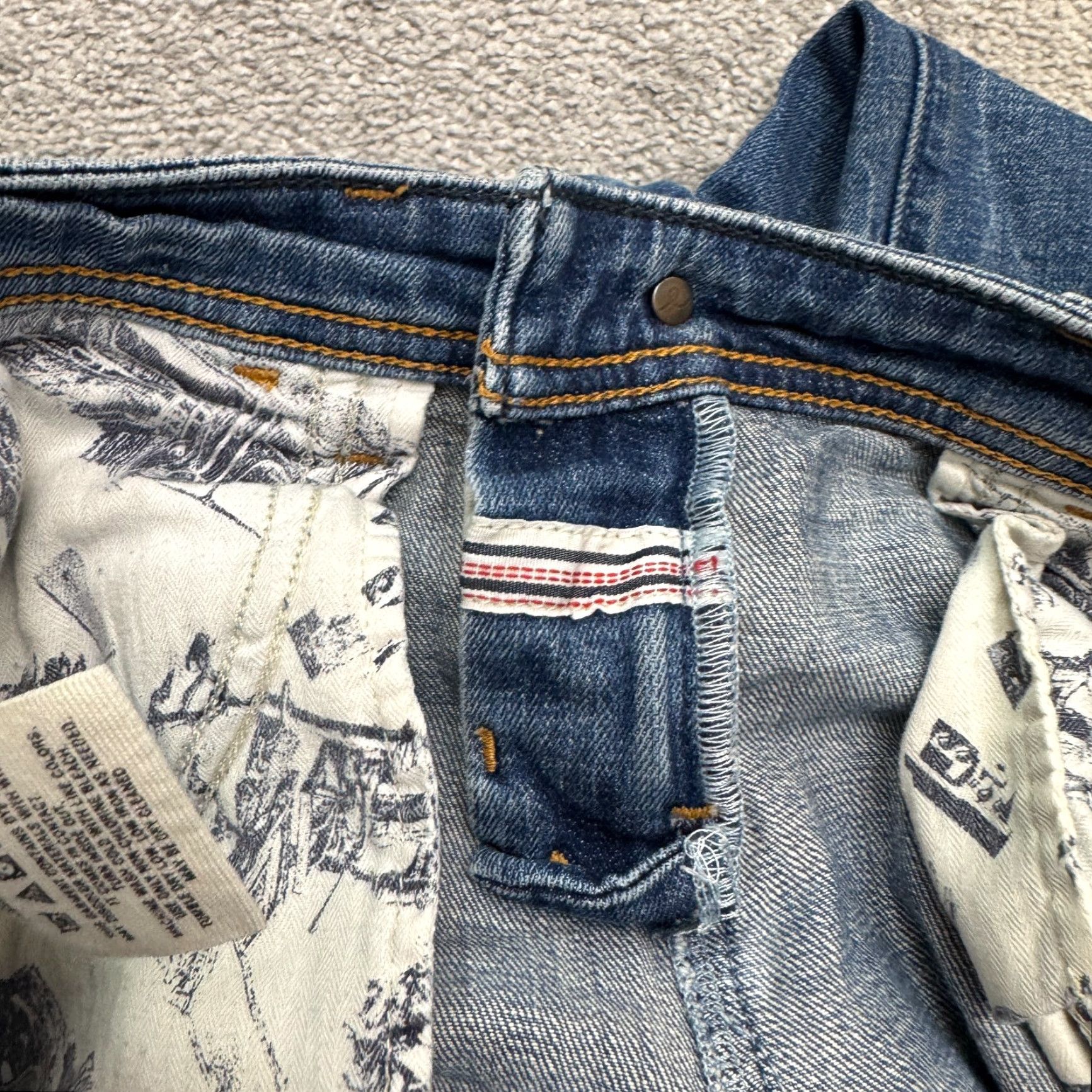 Vintage Pilcro And The Letterpress Hyphen Denim Jeans Womens 26 Blue Medium Wash Casual City Streetwear Size 26" / US 2 / IT 38 - 7 Thumbnail