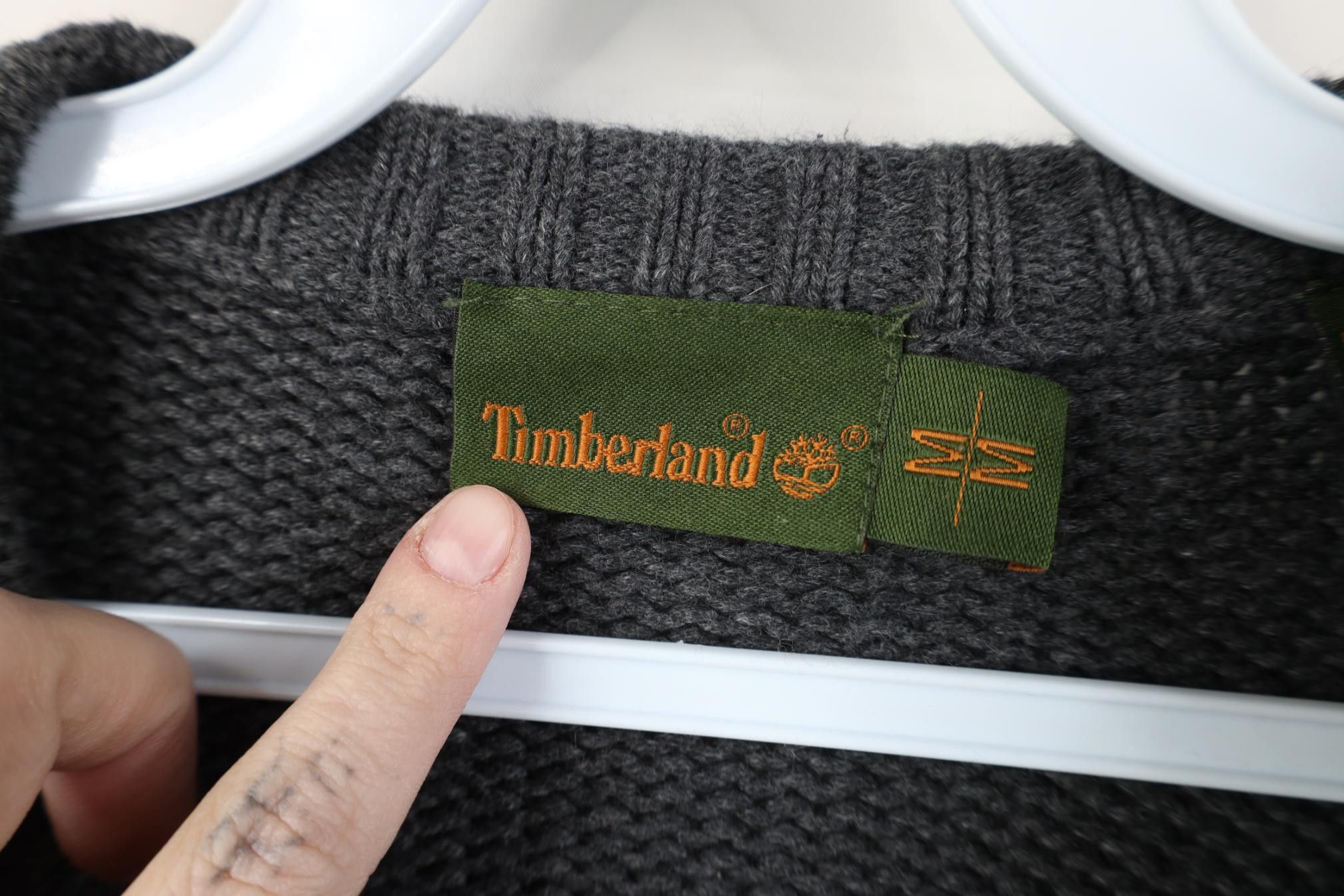 Timberland Vintage 90s Y2K Timberland Striped Knit Crewneck Sweater Size US M / EU 48-50 / 2 - 8 Thumbnail
