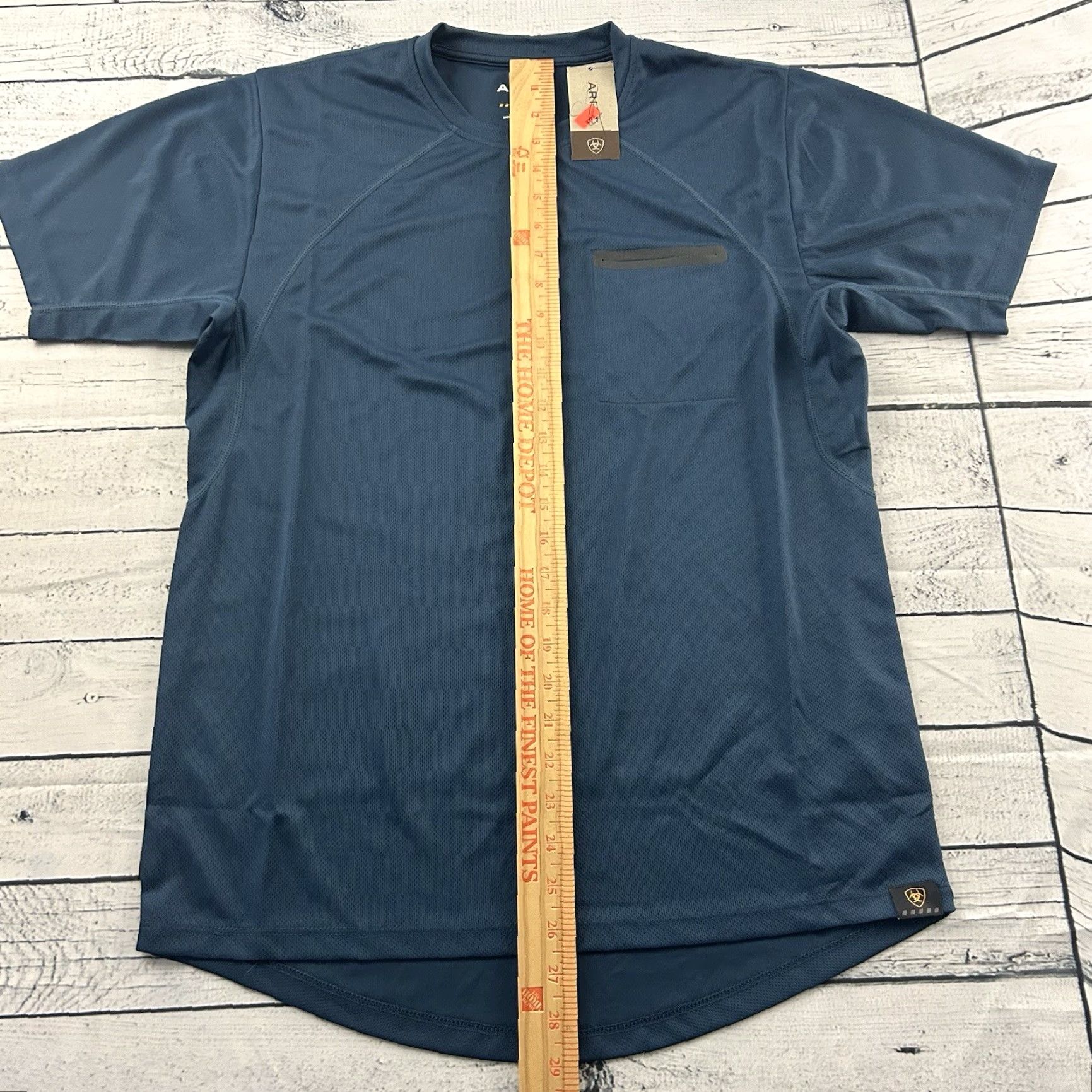 Ariat Ariat Rebar Short Sleeve Polar Elite T Shirt Men S Blue Mens Shirt 90s? Size US S / EU 44-46 / 1 - 4 Thumbnail