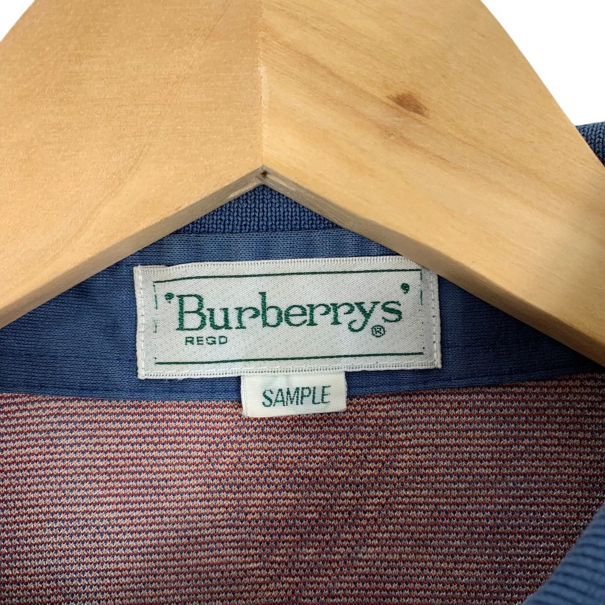 Burberry Vintage BURBERRYS Overprint Long Sleeve Collar Tshirt Size US S / EU 44-46 / 1 - 5 Thumbnail