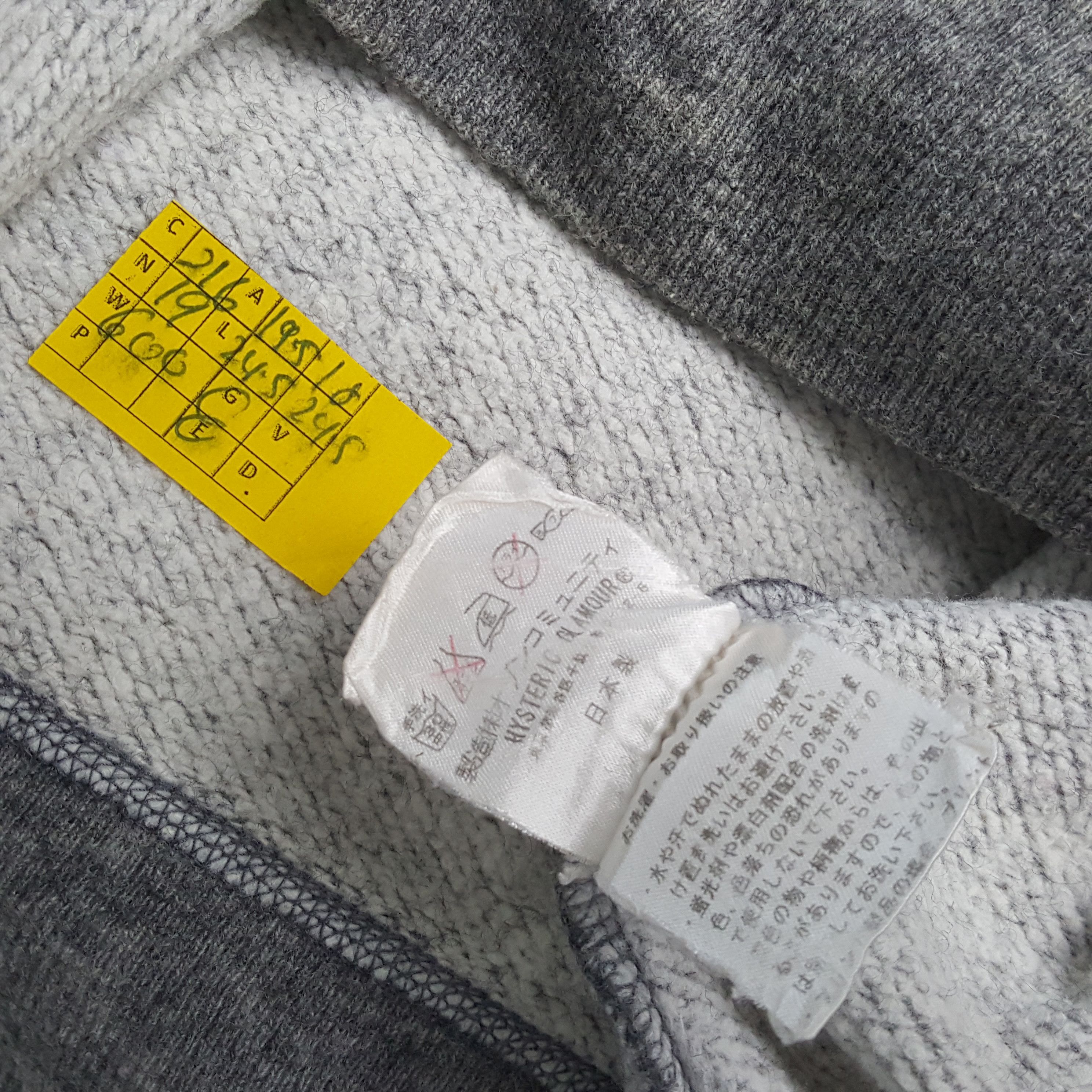 Hysteric Glamour × Japanese Brand × Vintage Vintage HYSTERIC GLAMOUR Japanese Fashion Brand Hoodies Size US S / EU 44-46 / 1 - 7 Thumbnail