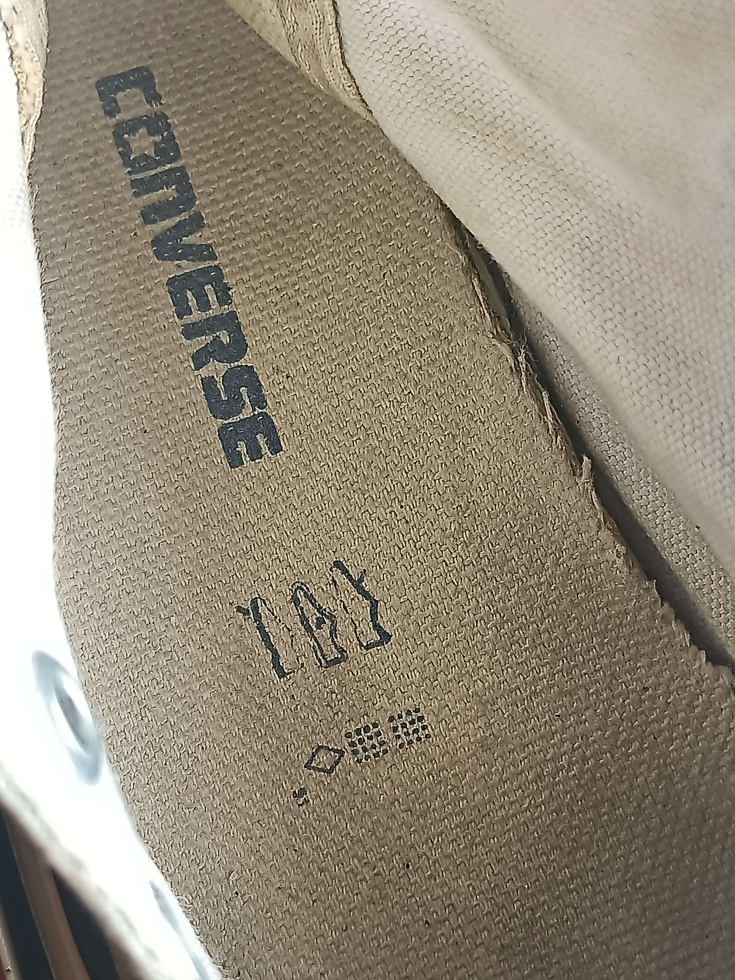 Vintage Light Grey Toddler H.Top Convers AllStar 2/3 Years Boys Girl Size US 7 / EU 40 - 2 Thumbnail