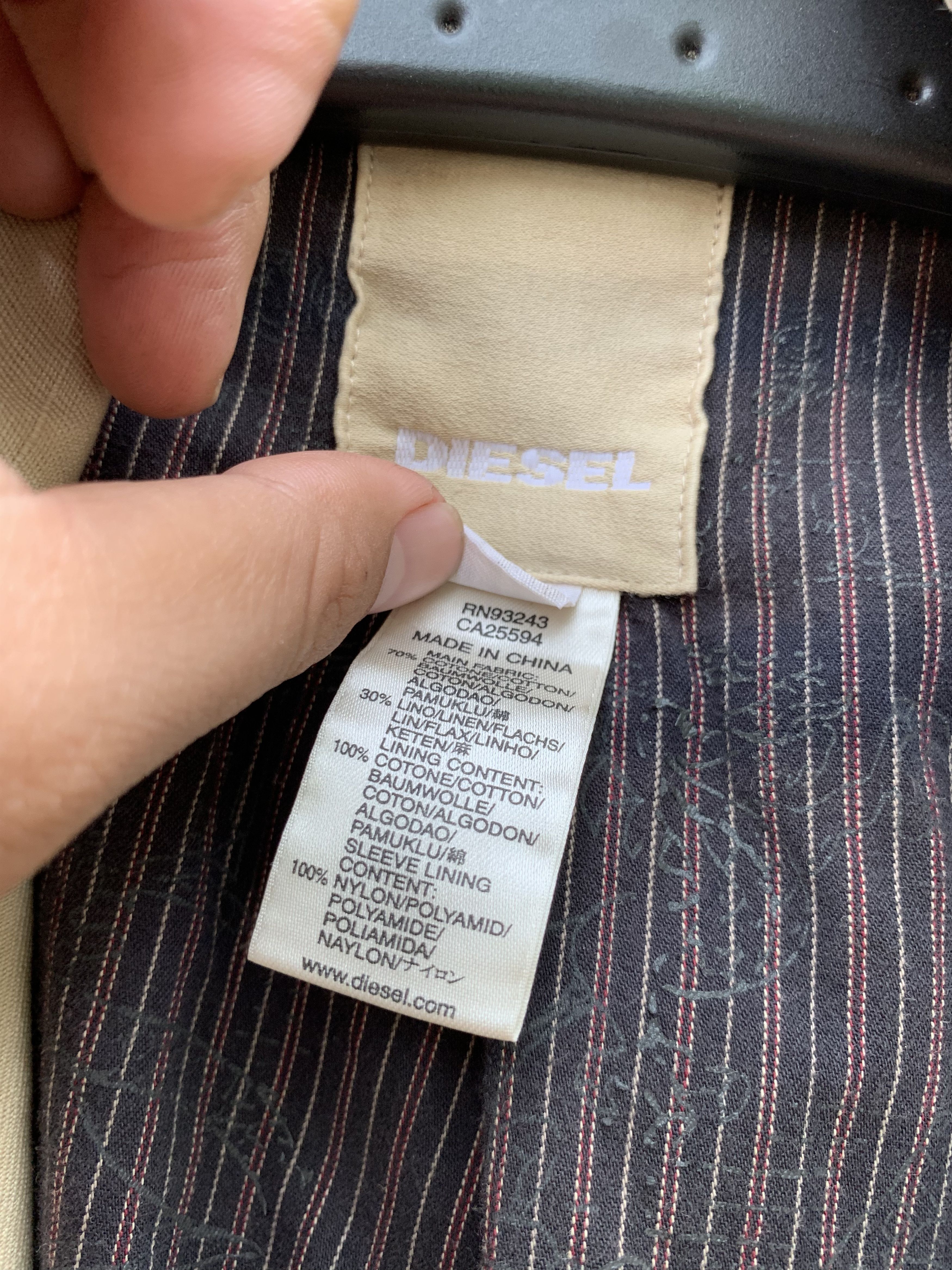 Diesel y2k Diesel Fighters Squadron Vandalism Buttons Blazer Jacket Size US M / EU 48-50 / 2 - 12 Thumbnail