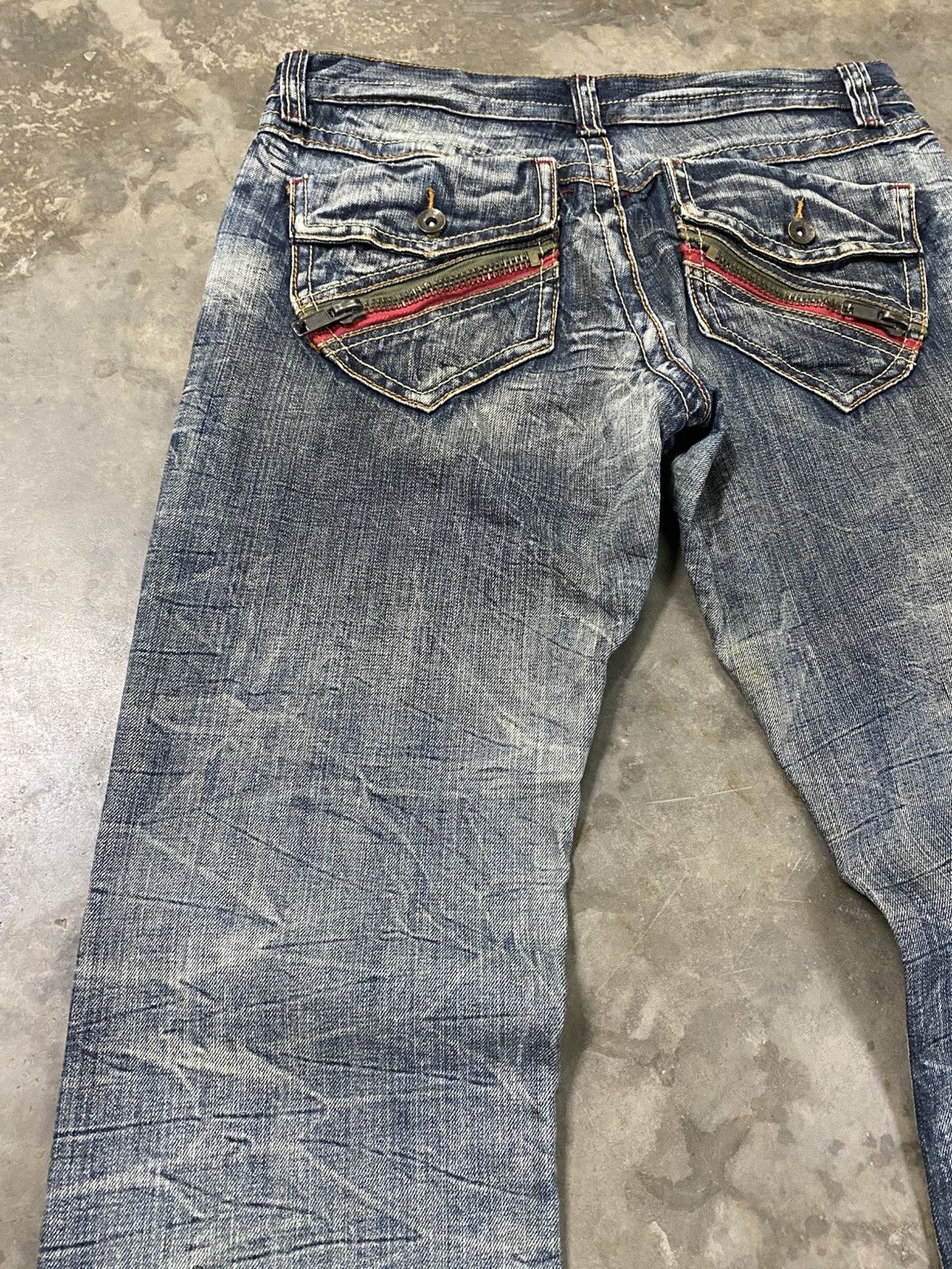 If Six Was Nine × Tornado Mart × semanticdesign Flare Jeans Japan Semantic Design Clawsmark Distressed @193 Size US 31 - 4 Thumbnail