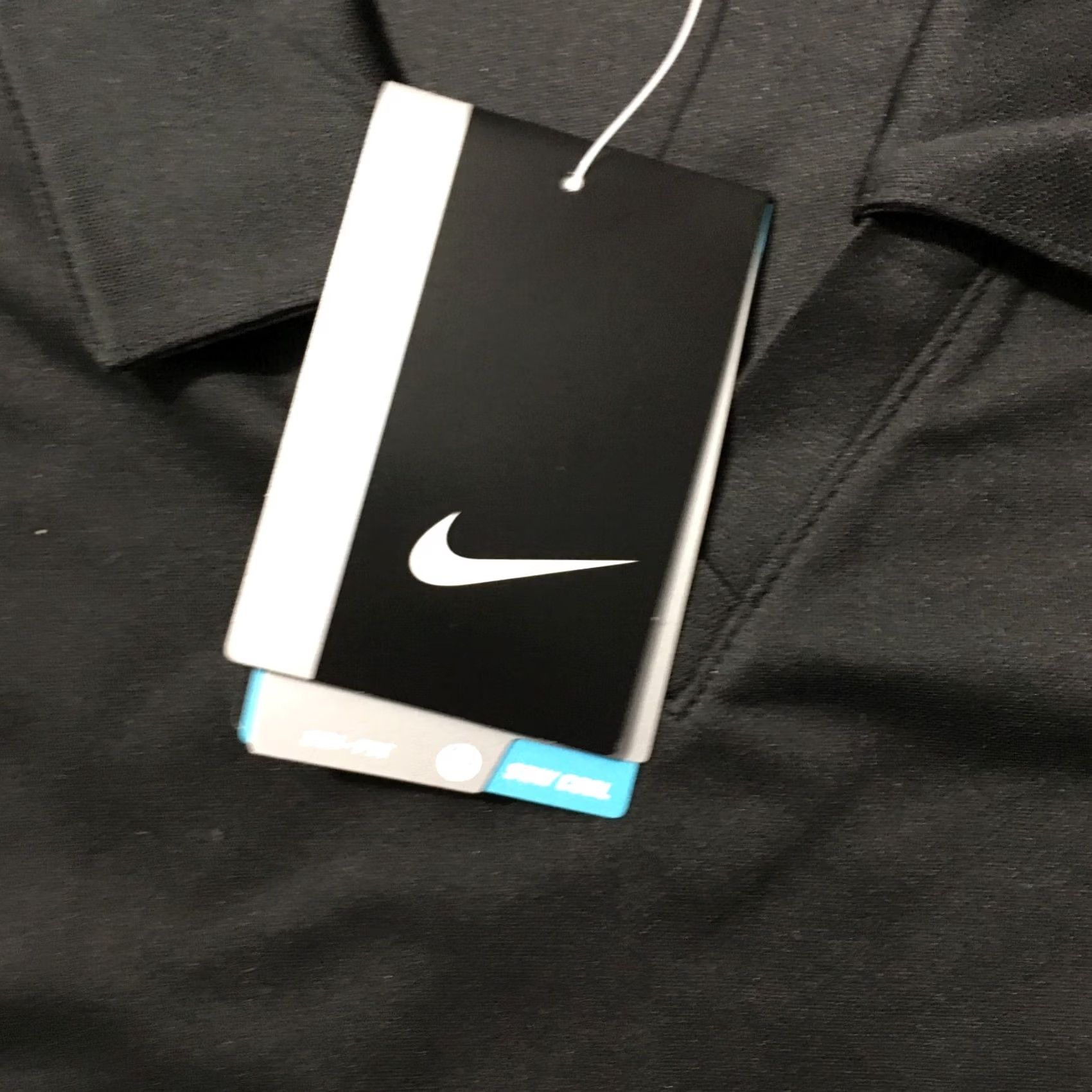 Nike Nike Polo Shirt Womens LARGE Black Dri Fit Golf SANTANA ROW Size L / US 10 / IT 46 - 5 Thumbnail