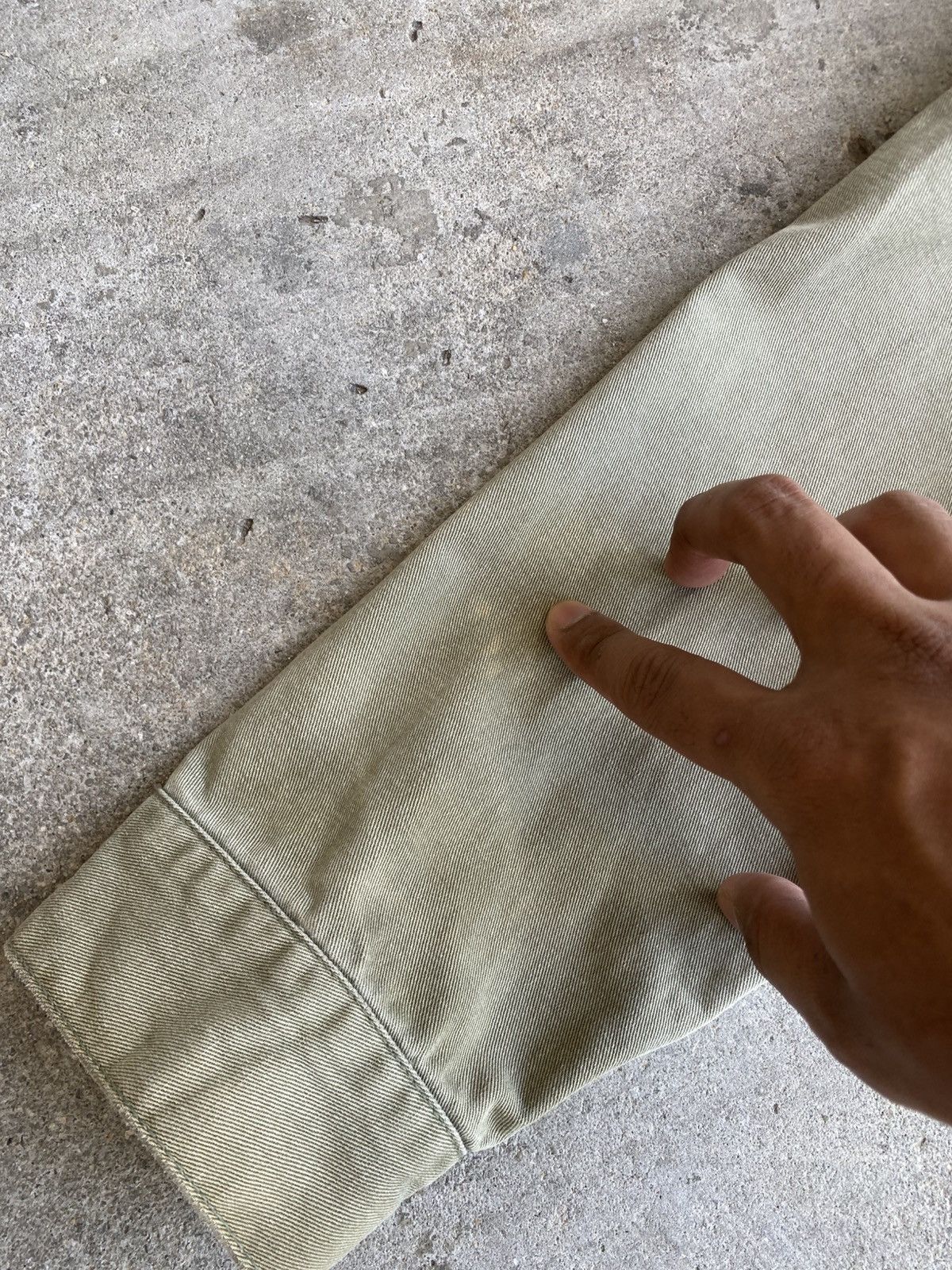 Japanese Brand Niko and…Distressed trucker jacket look like margiela design Size US XL / EU 56 / 4 - 17 Thumbnail