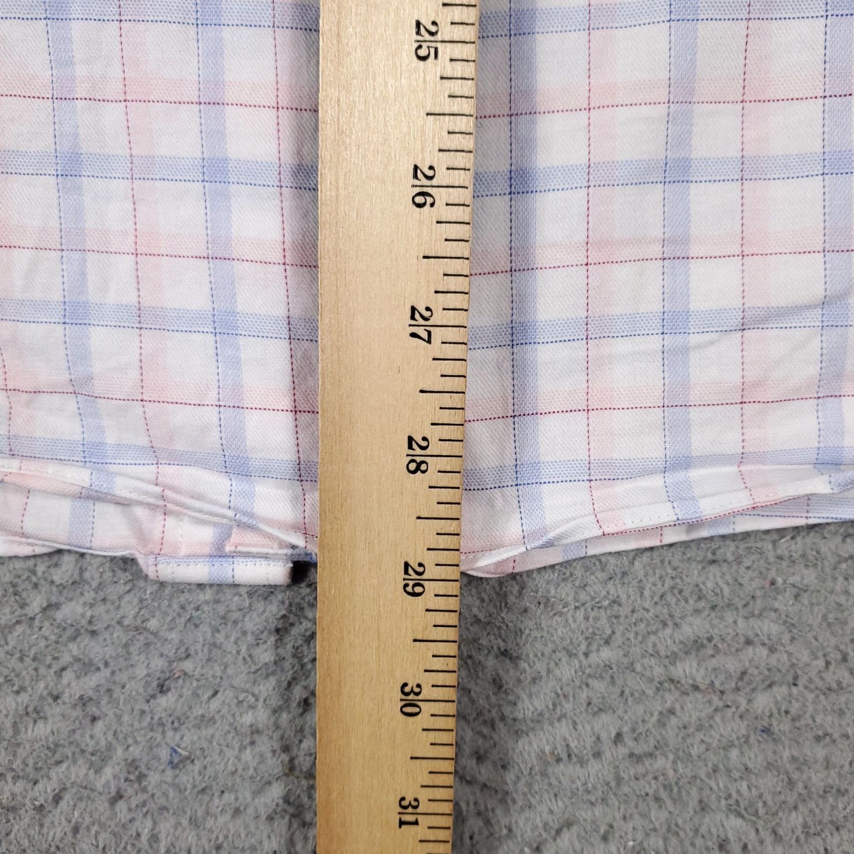 Tommy Hilfiger Tommy Hilfiger Shirt Mens Large Blue White Plaid Button Up Long Sleeve Size US L / EU 52-54 / 3 - 4 Thumbnail