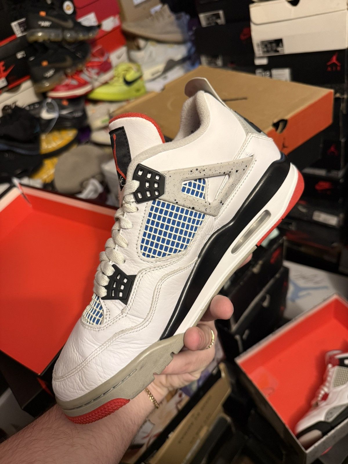 Jordan Brand Jordan retro 4 what the sz 10.5 Size US 10.5 / EU 43-44 - 3 Thumbnail