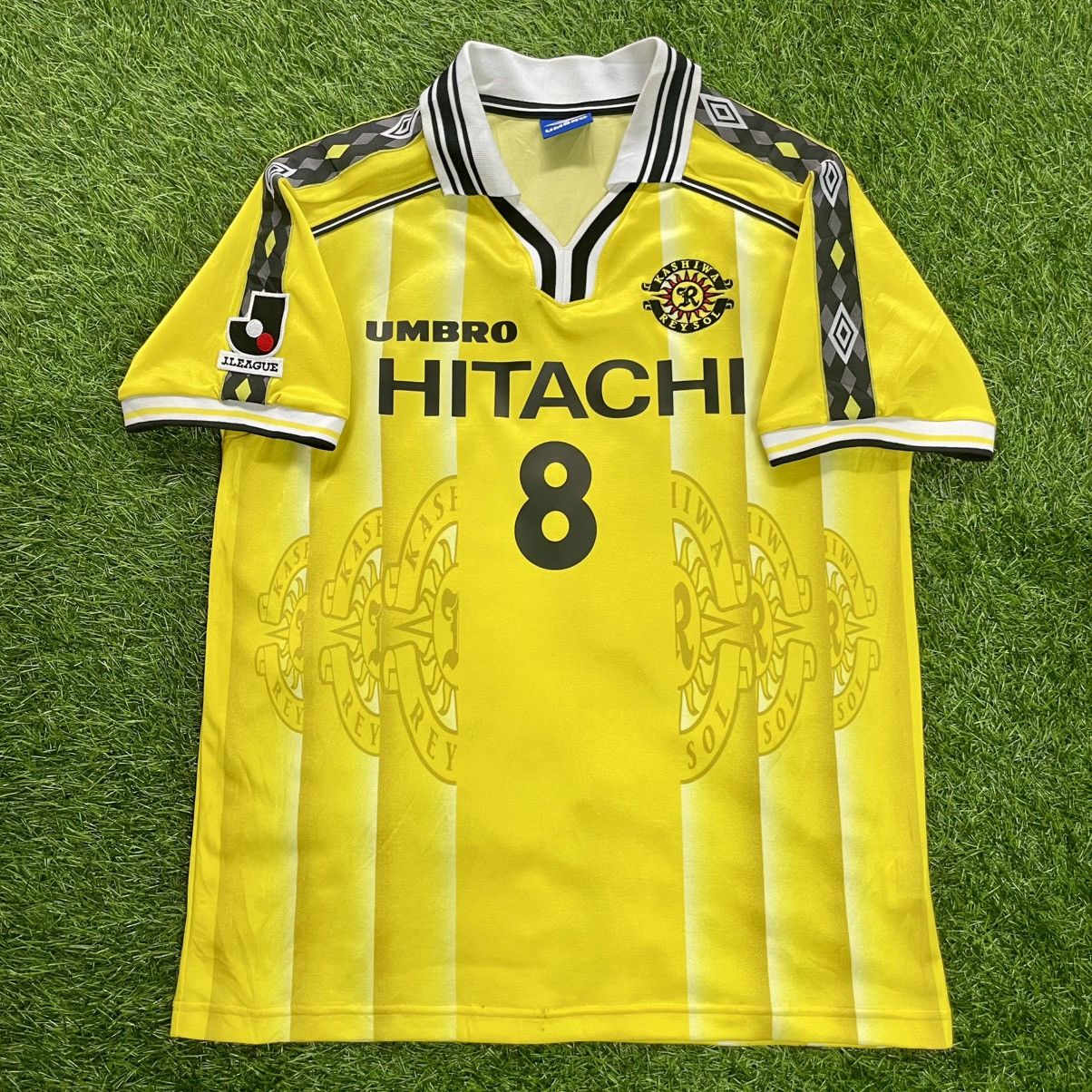 Umbro × Vintage Umbro Kashiwa Reysol Home 1999 Stoichkov #8 Soccer Jersey Size US L / EU 52-54 / 3 - 1 Thumbnail