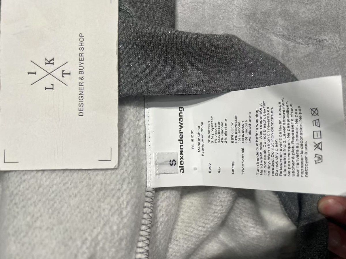 Alexander Wang Alexander wang zipper long sleeve sweatshirt unisex grey Size US S / EU 44-46 / 1 - 4 Thumbnail