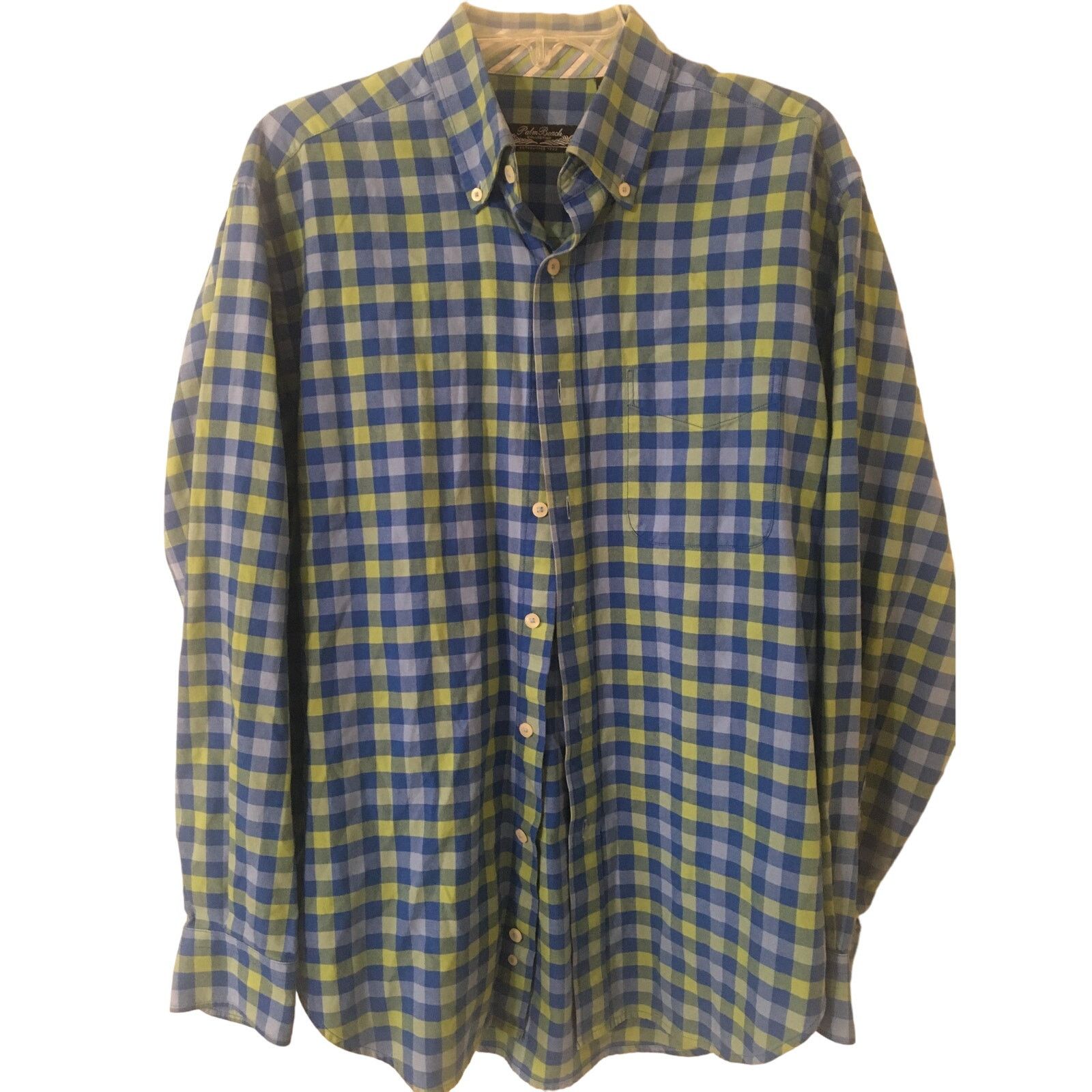 Other Palm Beach Collection Medium 100% Cotton Button Down Shirt Size US M / EU 48-50 / 2 - 1 Thumbnail