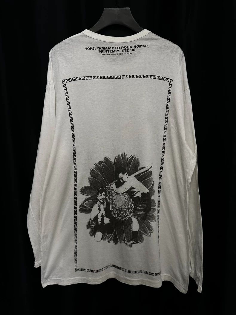 Yohji Yamamoto Yohji Yamamoto 96SS Floral Long T Size US M / EU 48-50 / 2 - 1 Thumbnail