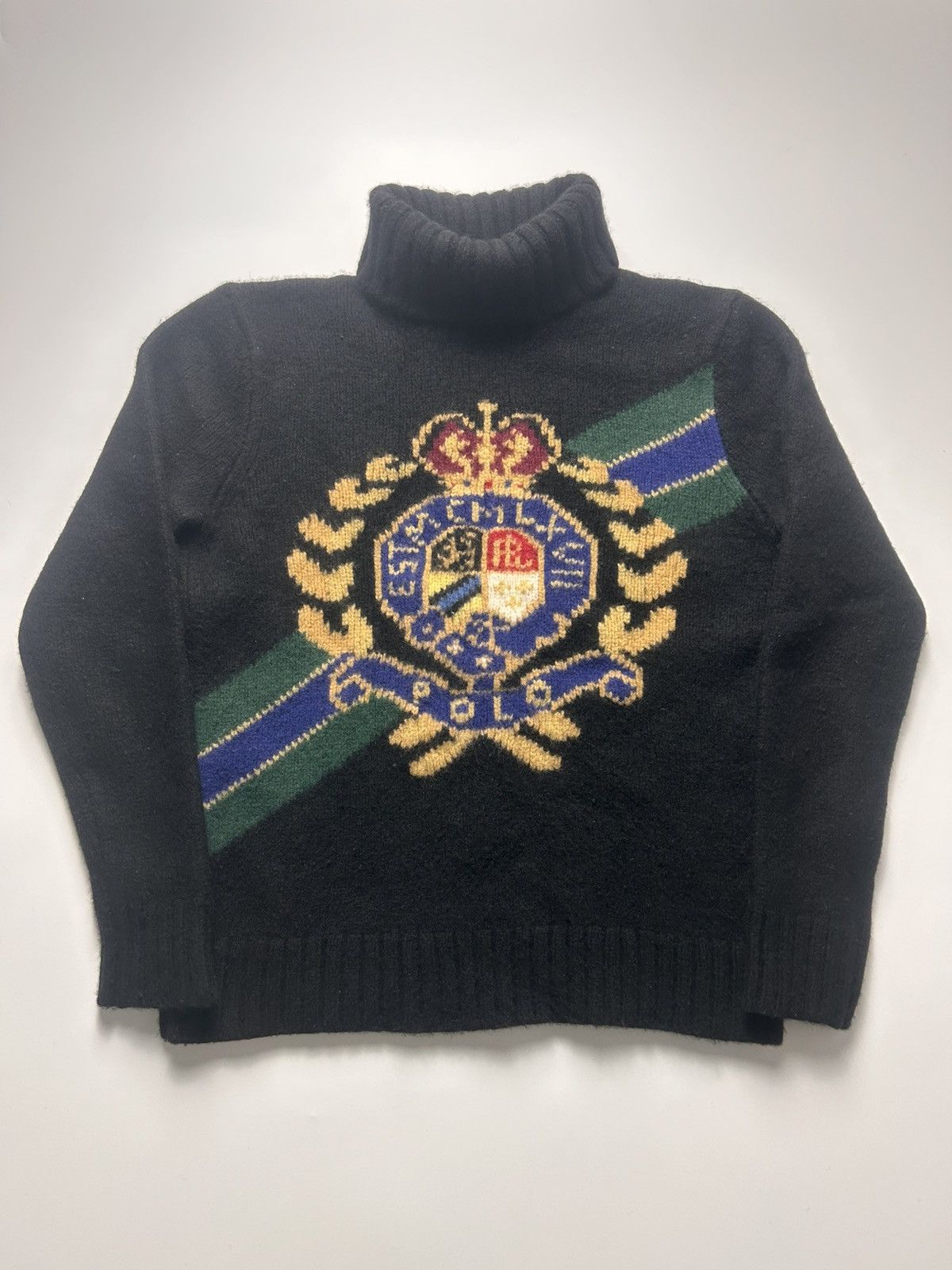 Polo Ralph Lauren × Vintage Polo ralph lauren vintage wool golf jumper Size M / US 6-8 / IT 42-44 - 1 Thumbnail