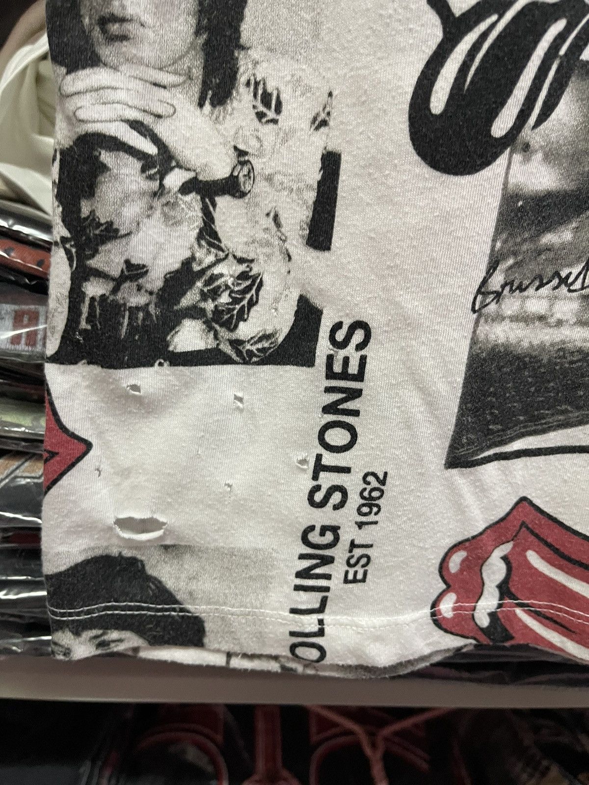 Band Tees Band Tees x The Rolling Stone Full Print🔥🔥🔥 Size US L / EU 52-54 / 3 - 5 Thumbnail