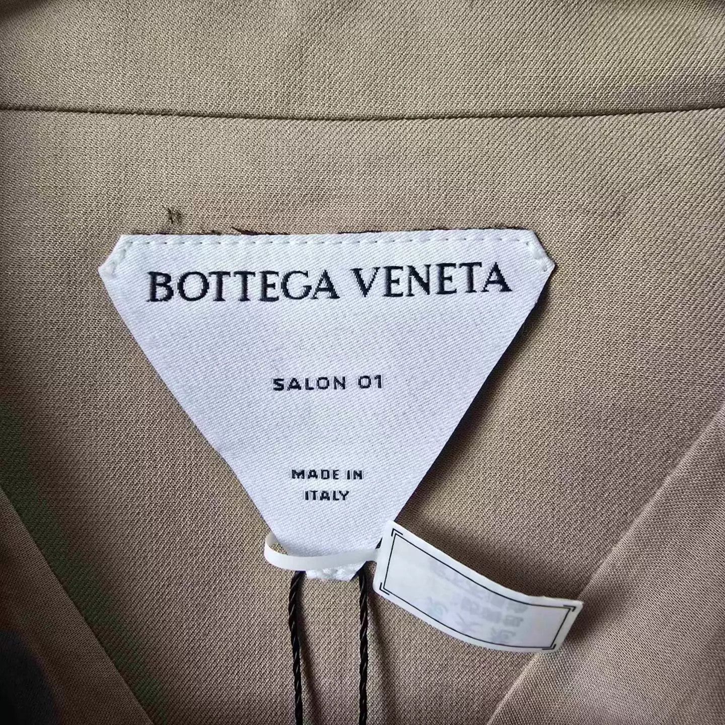 Bottega Veneta Bottega Venetia oversized triangle logo blazer 36 99 Size XS / US 0-2 / IT 36-38 - 3 Thumbnail