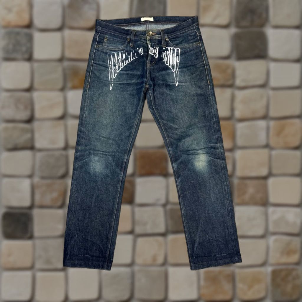 The Unbranded Brand The Unbranded Brand 14.5oz Selvedge Jeans Mens 33 Blue Skinny Straight 33x29 Jeans Men 33 Blue Skinny Straight 14.5oz Selvedge 33 Mens Size US 33 - 1 Thumbnail