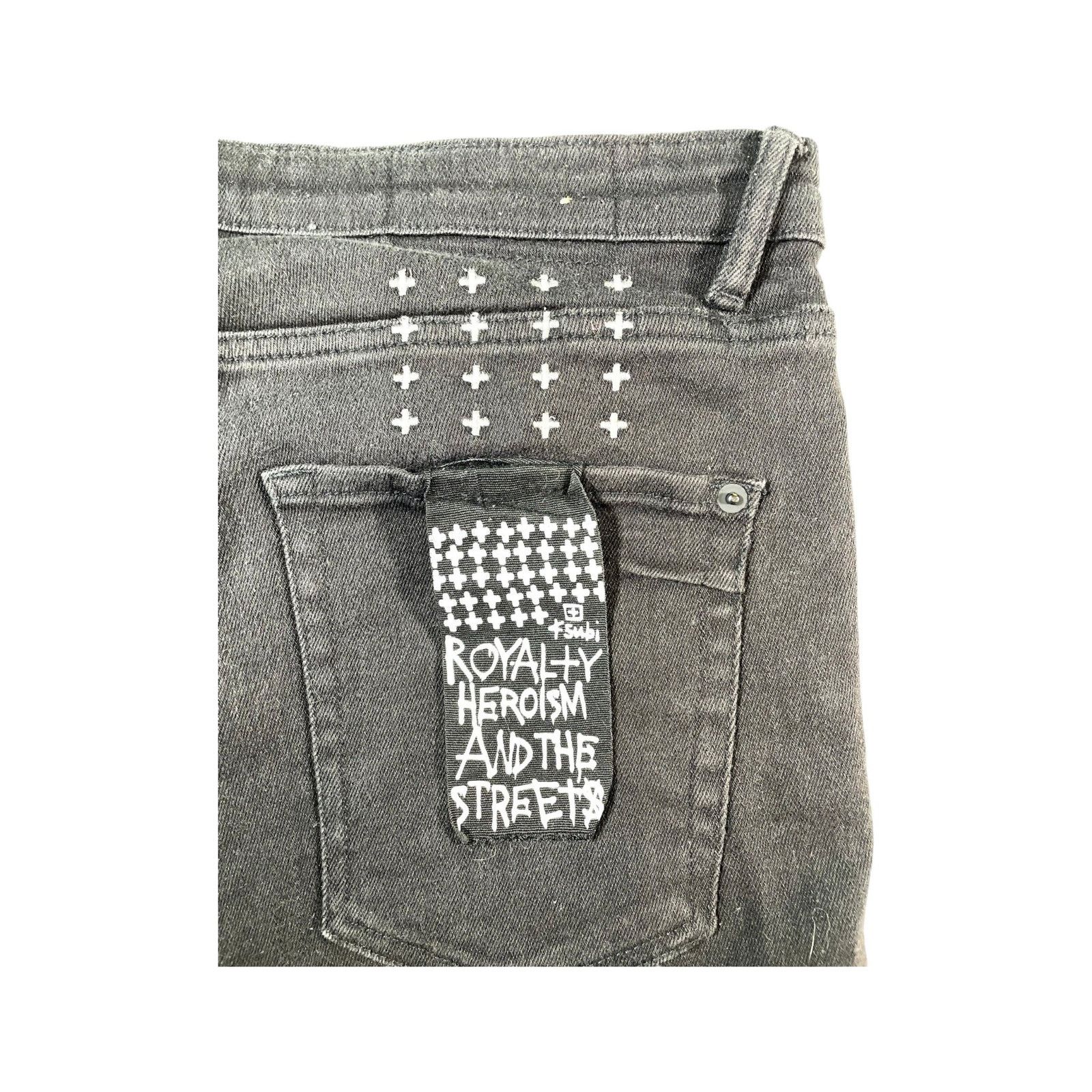 Ksubi Ksubi Jeans Ripped Black Jeans Size US 36 / EU 52 - 4 Thumbnail