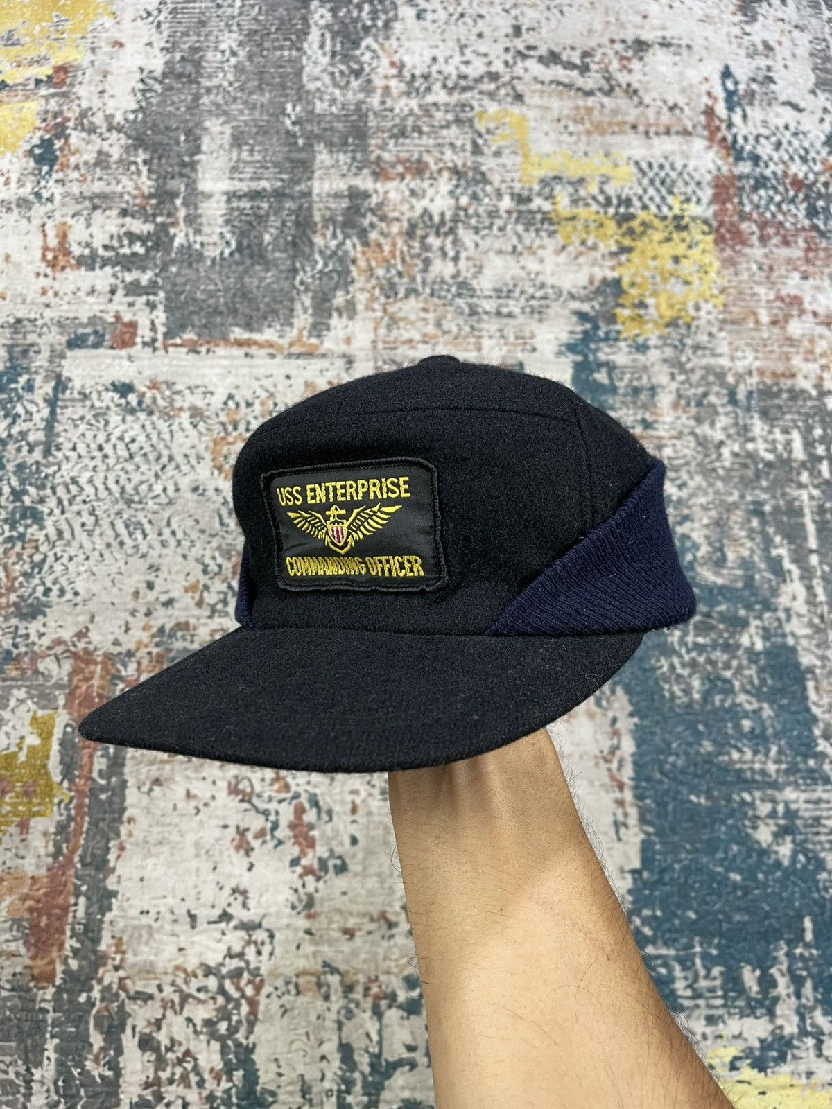 Vintage Vtg USS Enterprise Wool Snow Cap Size ONE SIZE - 1 Thumbnail