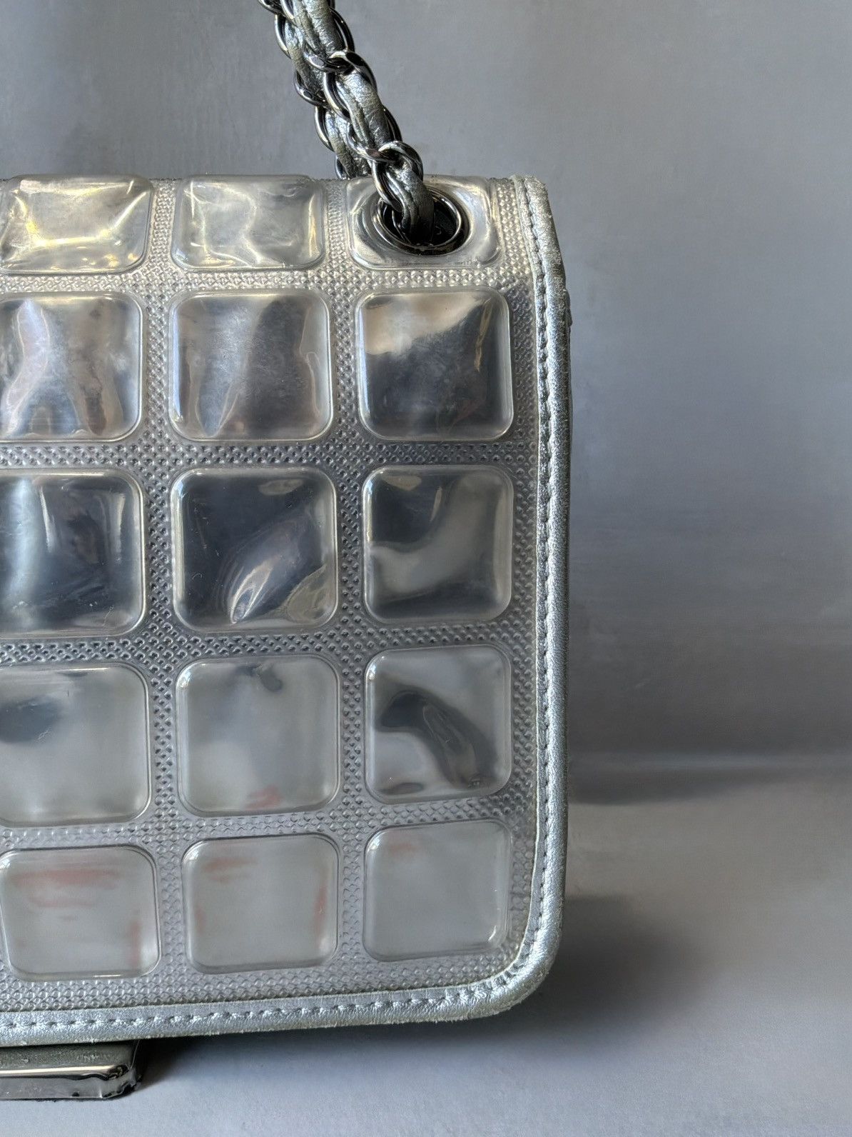 Chanel 2007 - Chanel Ice Cube Bar - Metallic Flap Bag Size ONE SIZE - 17 Thumbnail