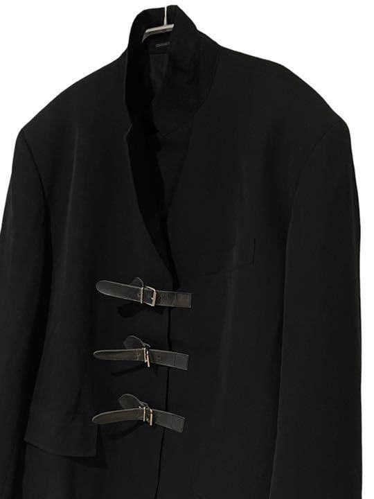 Yohji Yamamoto Yohji Yamamoto Wool Gabba Belt Jacket [1967] Size US L / EU 52-54 / 3 - 4 Thumbnail