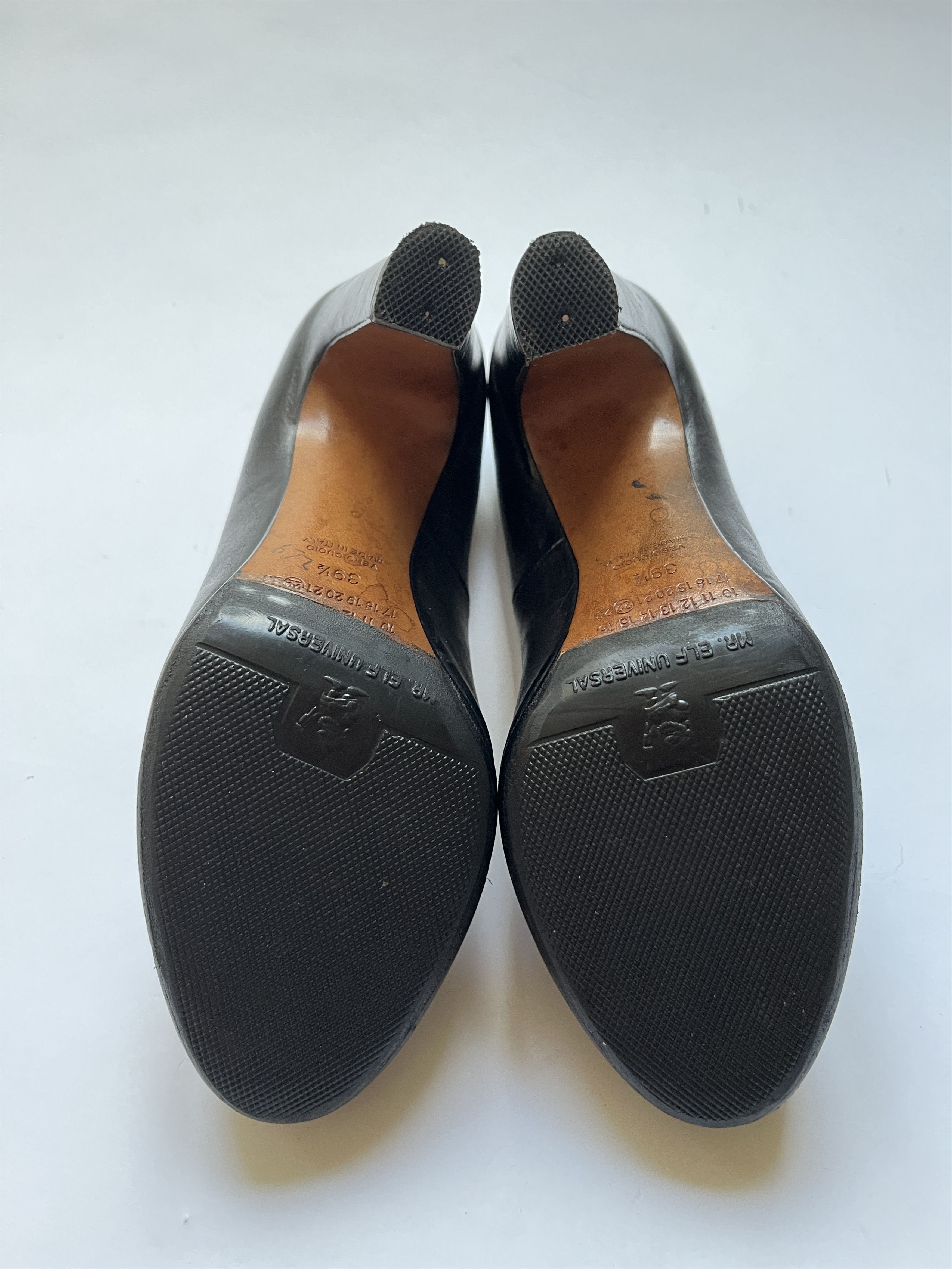 Maison Margiela ⚡️QUICK SALE⚡️Margiela Black Round Toe High Heel Pumps Size US 9.5 / IT 39.5 - 5 Thumbnail