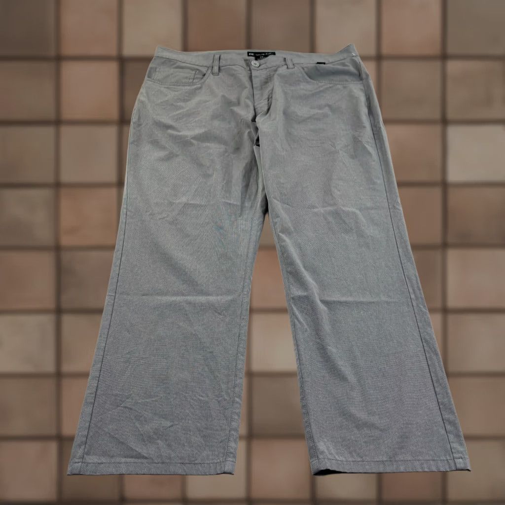 TravisMathew VINTAGE Travis Mathew Pants Mens 36x27 Gray Chino Golf Performance Tech Stretch Size US 36 / EU 52 - 1 Thumbnail