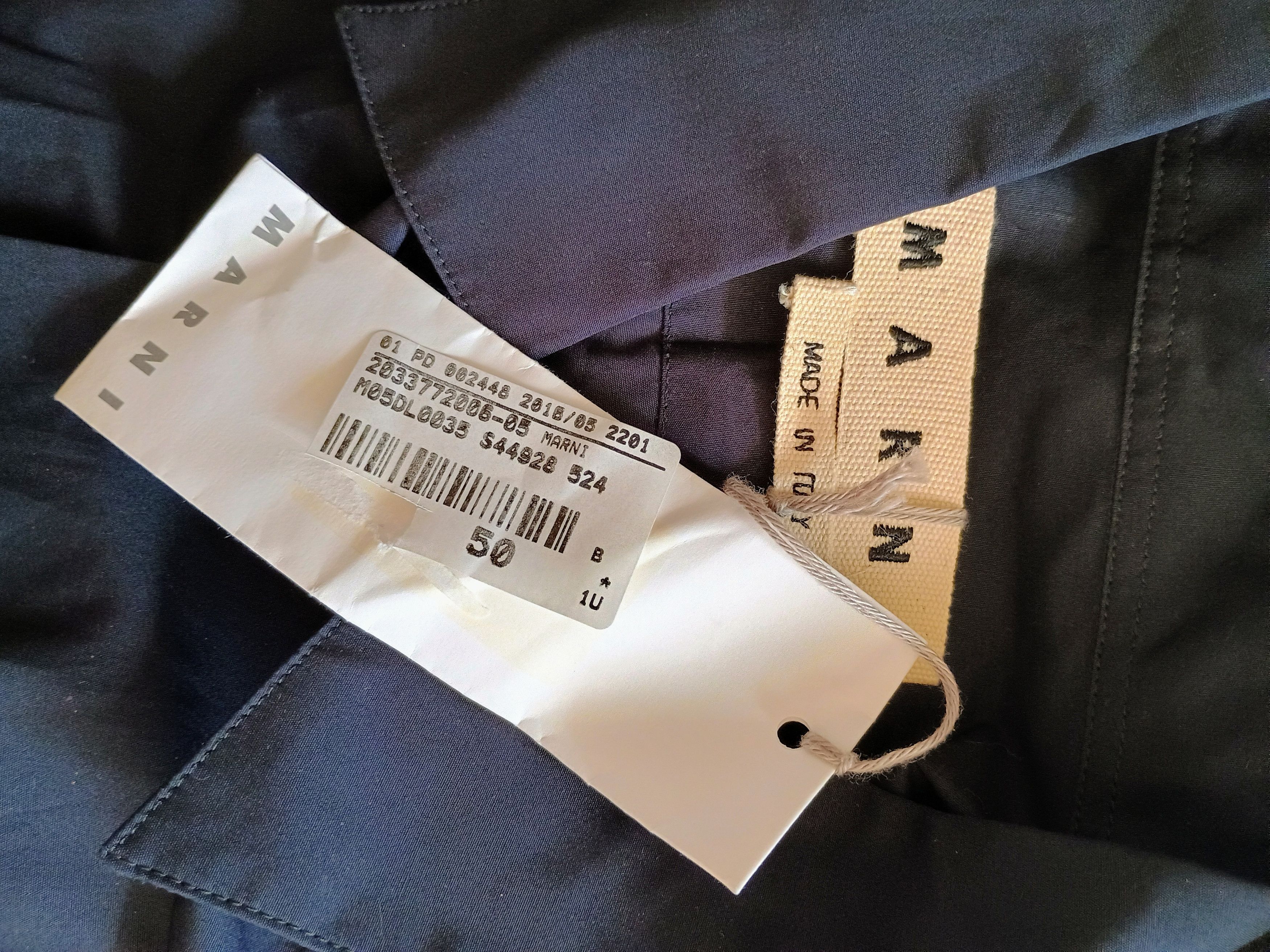 Marni MARNI Panel Shirt Size 50 BNWT Size US M / EU 48-50 / 2 - 7 Thumbnail