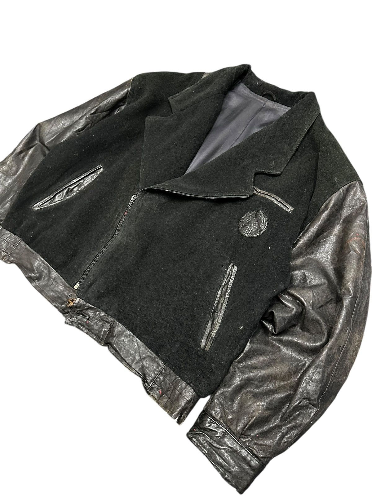 Givenchy Vintage 90s Givenchy Gentleman Bomber Jacket Size US M / EU 48-50 / 2 - 2 Thumbnail