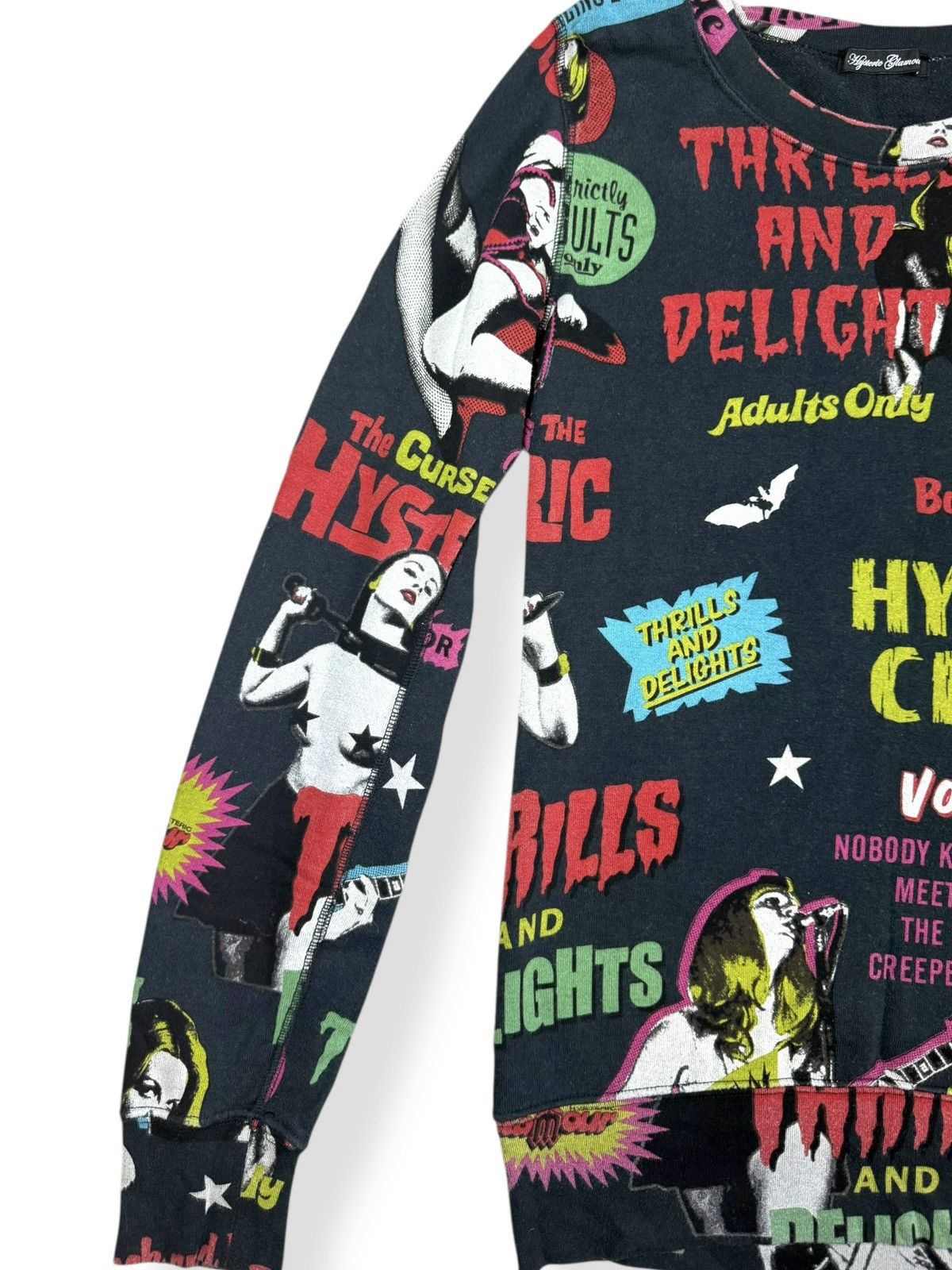 Hysteric Glamour Vintage Y2k Hysteric Glamour Neon Thrills and Delights Top Size US S / EU 44-46 / 1 - 3 Thumbnail