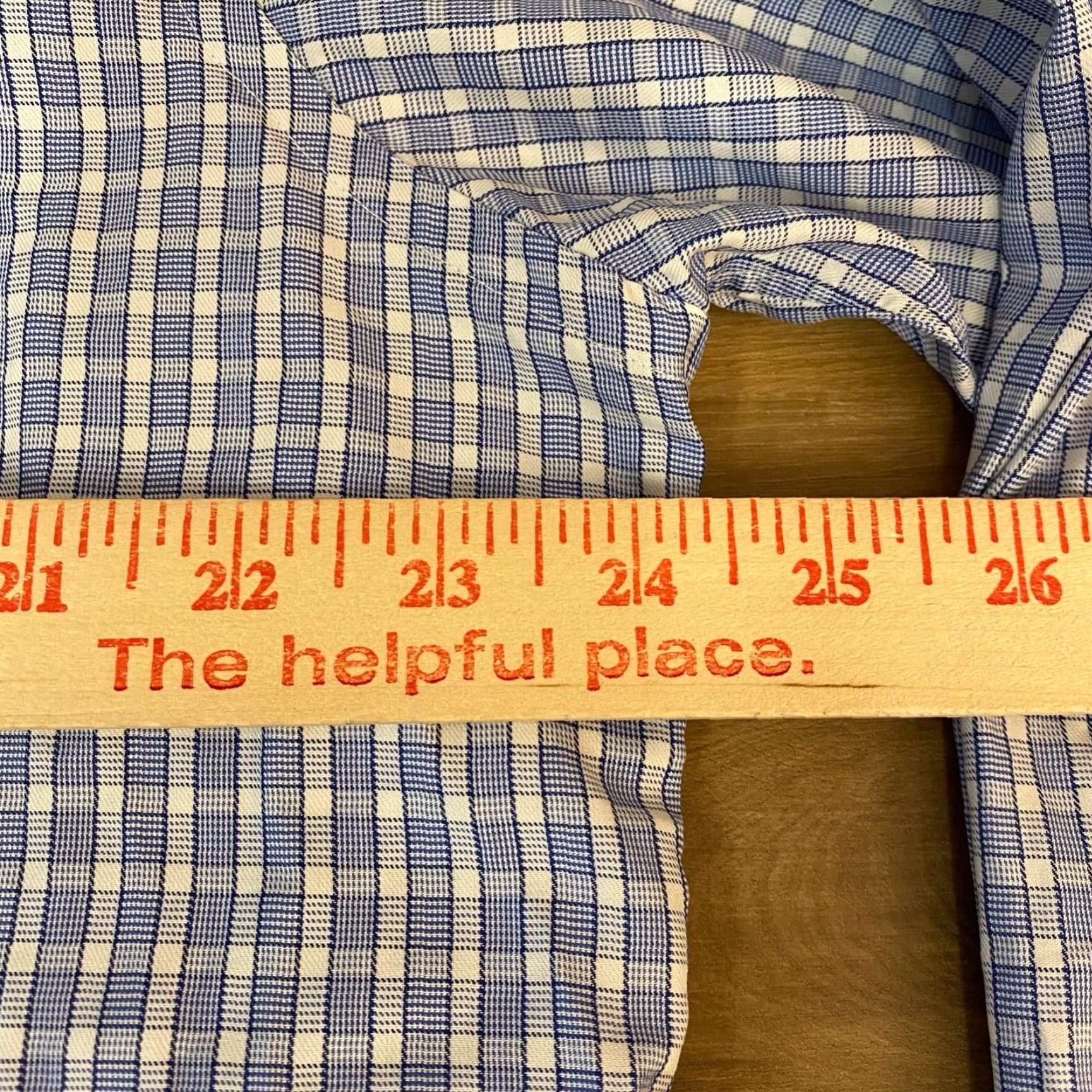 Brooks Brothers VINTAGE Brooks Brothers Makers Shirt Mens 16.5-32 Blue Plaid 80s USA Button Up Dress Shirt Size US XL / EU 56 / 4 - 7 Thumbnail