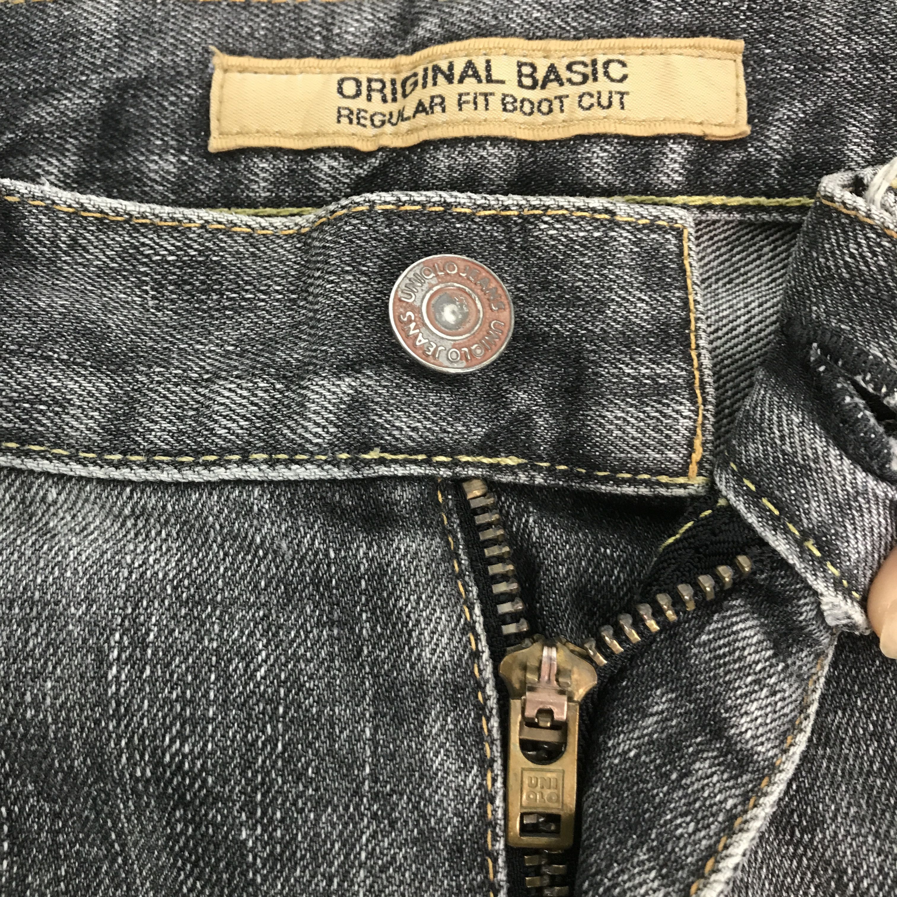 Japanese Brand FLARE JAPANESE UNIQLO BOOTCUT DENIM PANTS K54B11 Size US 30 / EU 46 - 12 Thumbnail