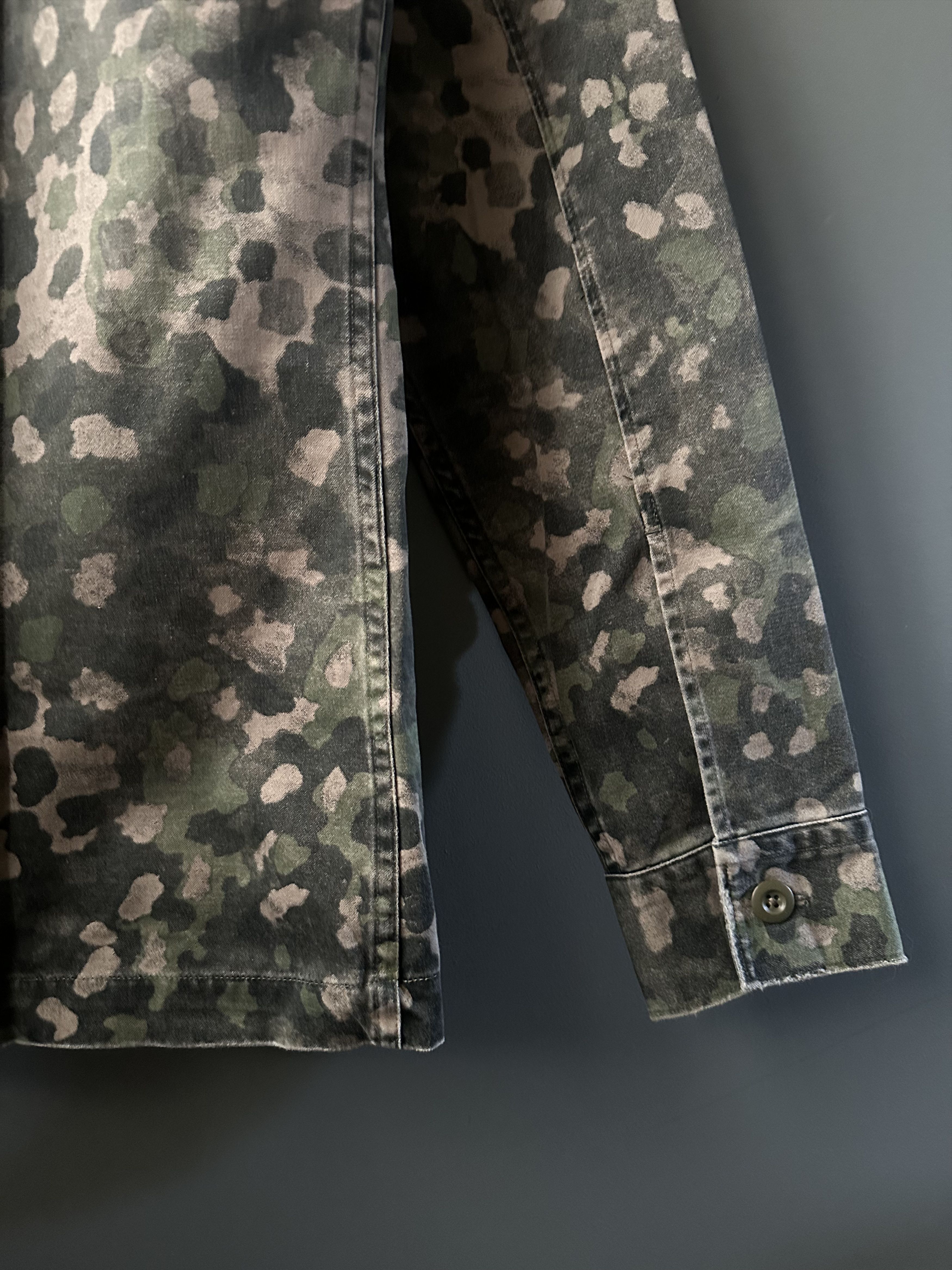 Allsaints Allsaints Fassett SS Camo Khaki Green Shirt Size S Size US S / EU 44-46 / 1 - 4 Thumbnail