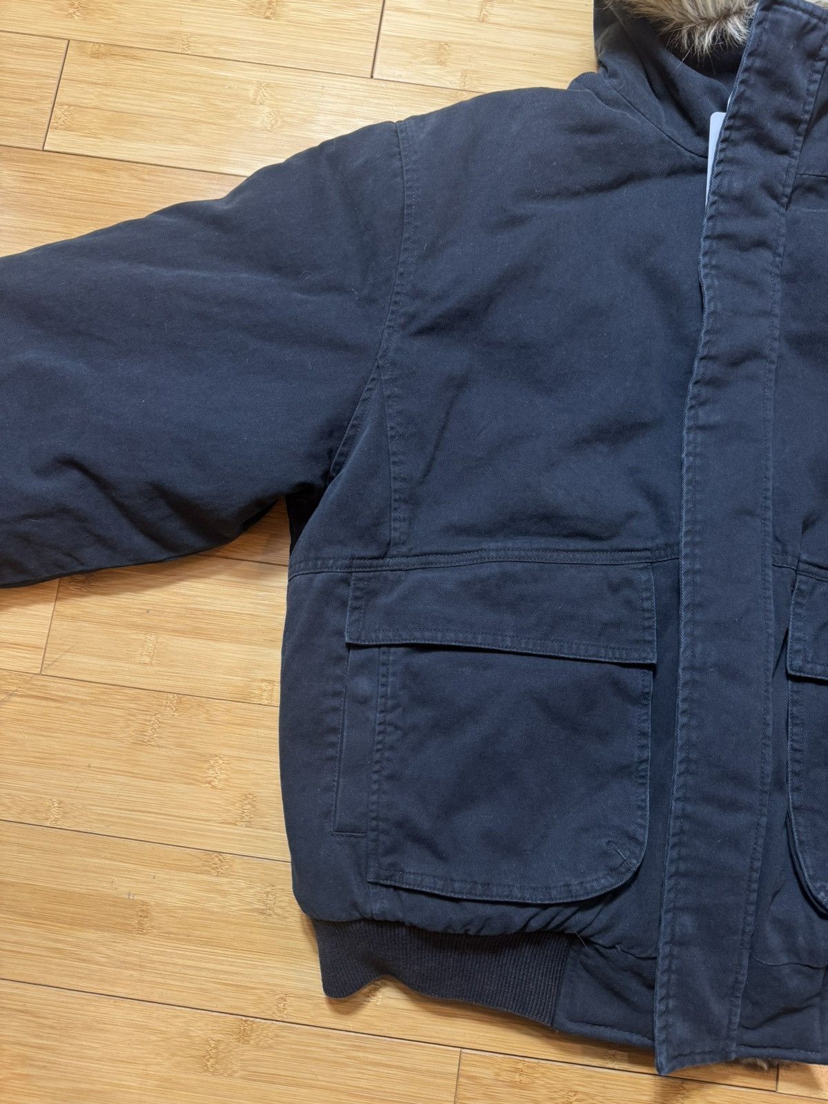Supreme Supreme Reversible Faux Fur Hooded Work Jacket Black Size S Size US S / EU 44-46 / 1 - 12 Thumbnail
