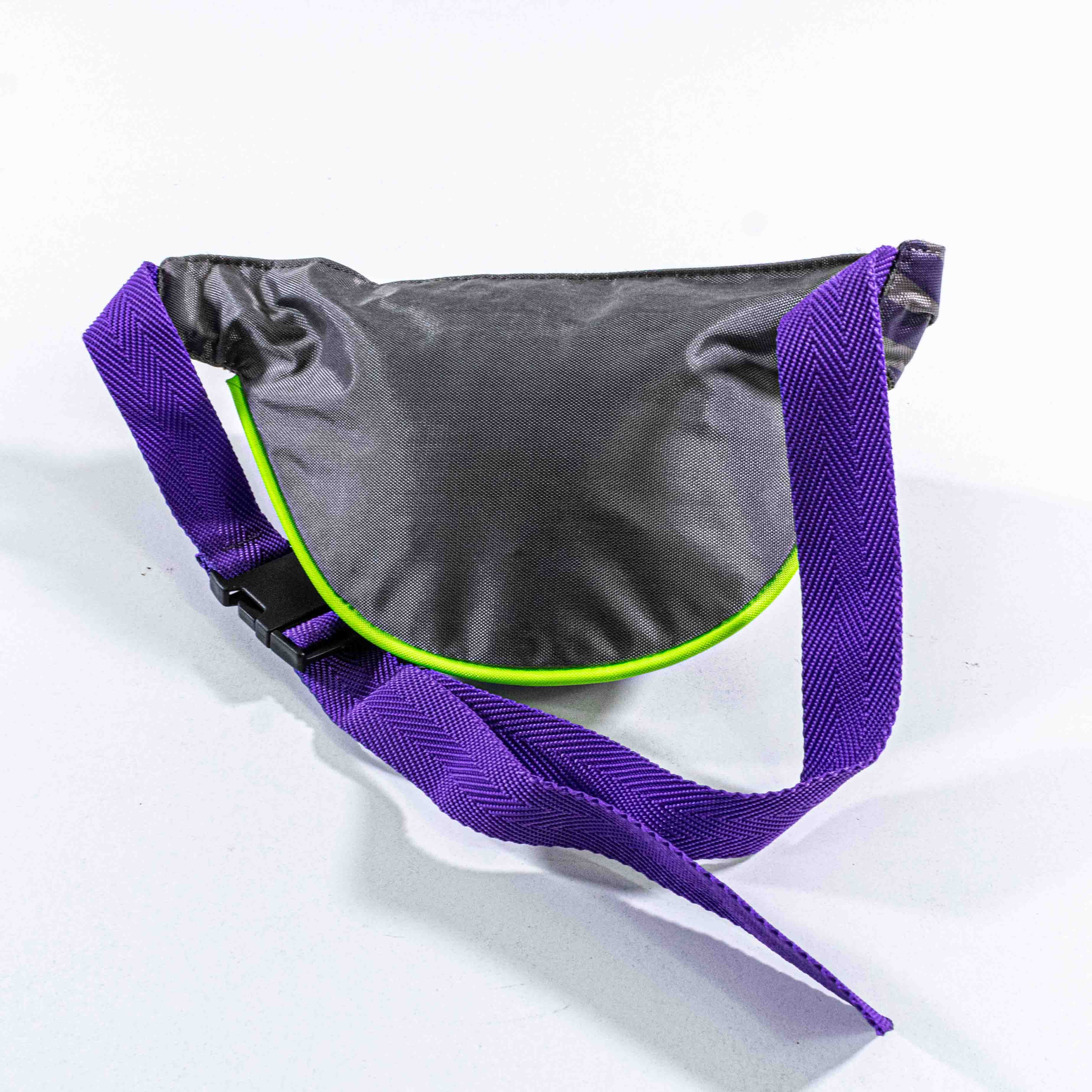 Le Coq Sportif Vintage Le Coq Sportif Fanny Pack Bag Neon Rave Waist Bag Size ONE SIZE - 4 Thumbnail