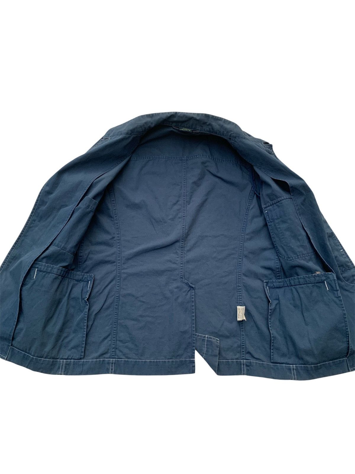 Lacoste Vintage Lacoste Utility Workwear Jacket Minimalist Coat Size US L / EU 52-54 / 3 - 6 Thumbnail