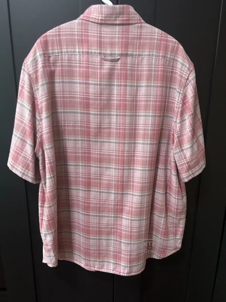 Loewe Loewe size 41 Pink Checkered Short Sleeve Shirt Size US XXS / EU 40 - 4 Thumbnail