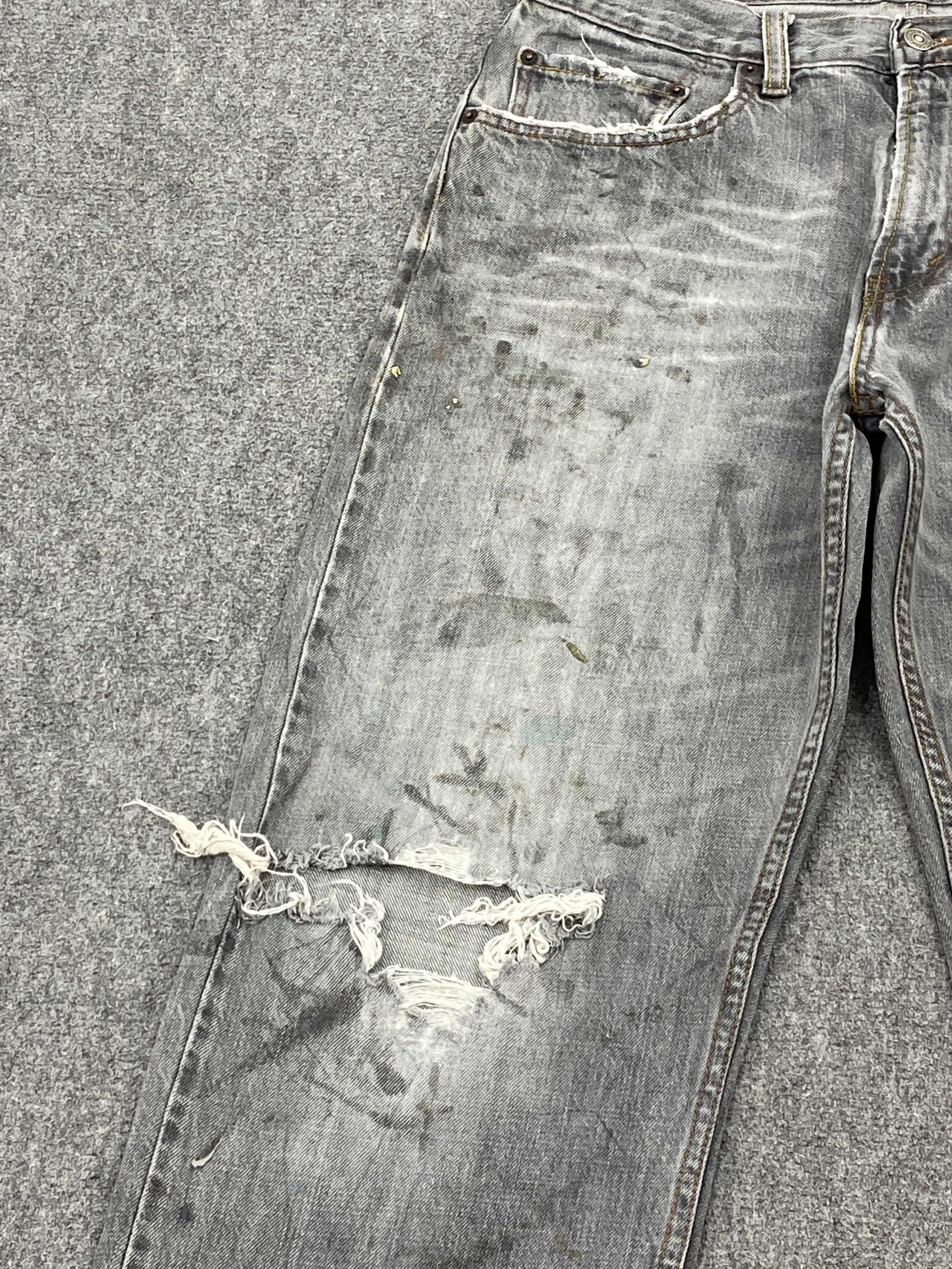 Levi's Distressed Vintage Levis 559 Splatter Paint Jeans DP2680 Size US 32 / EU 48 - 11 Thumbnail