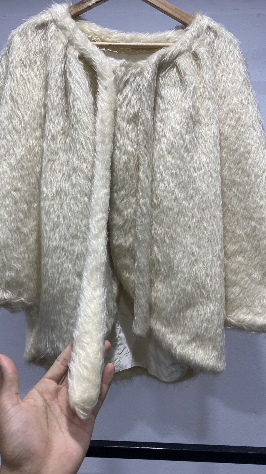 Other Vintage Cloaks Capes Fur Shaggy Punk Grunge Partina Mink Size ONE SIZE - 5 Thumbnail
