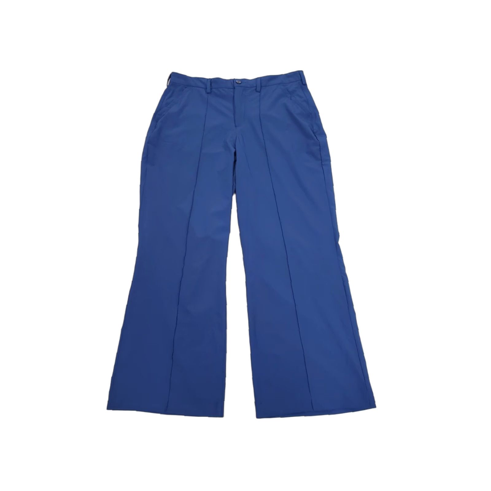 Vintage Duluth Womens Pants 16 Blue Lightweight Stretch Wide-Leg Chino Flat Front Pockets Logo 30in Inseam Regular Size 38" / US 16 / IT 52 - 1 Thumbnail