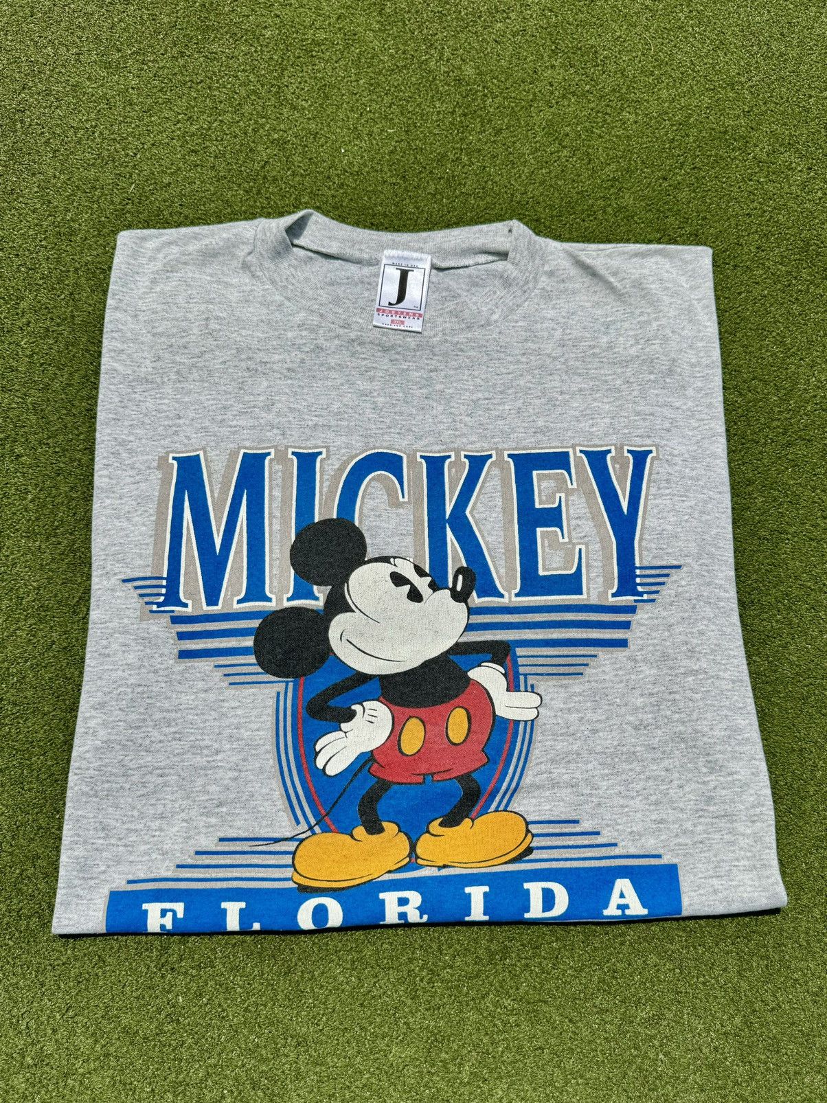 Disney × Mickey Mouse × Vintage 1996 Disney Mickey Mouse Florida Vintage 90’s Shirt Size US XL / EU 56 / 4 - 1 Thumbnail