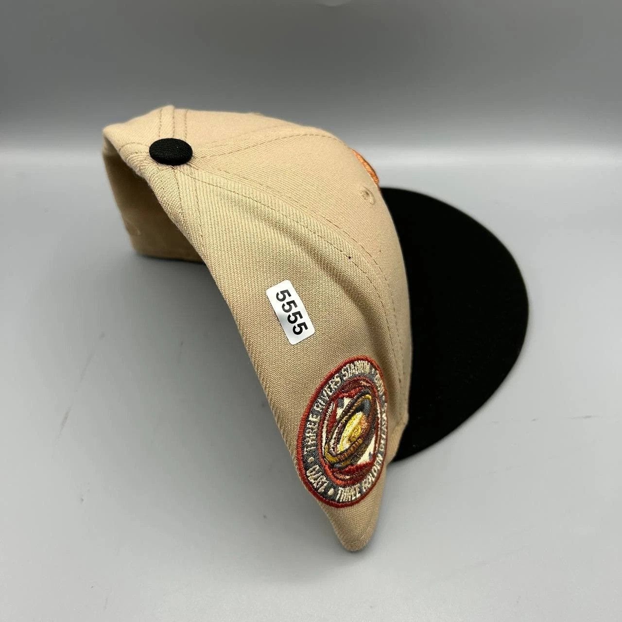 New Era Pittsburgh Pirates Hat Men 7 1/4 Beige Black MLB Fitted Cap Size ONE SIZE - 9 Thumbnail