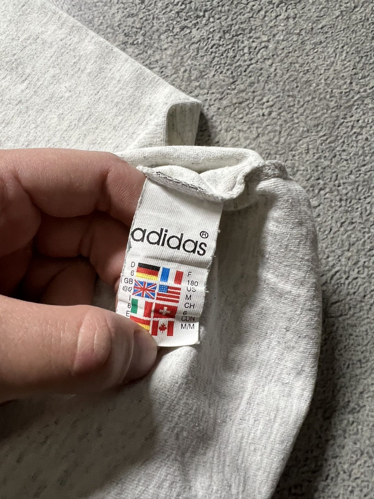 Vintage Vintage Y2k Adidas 🩶 Mock Neck Long Sleeve 90’s Size US M / EU 48-50 / 2 - 11 Thumbnail