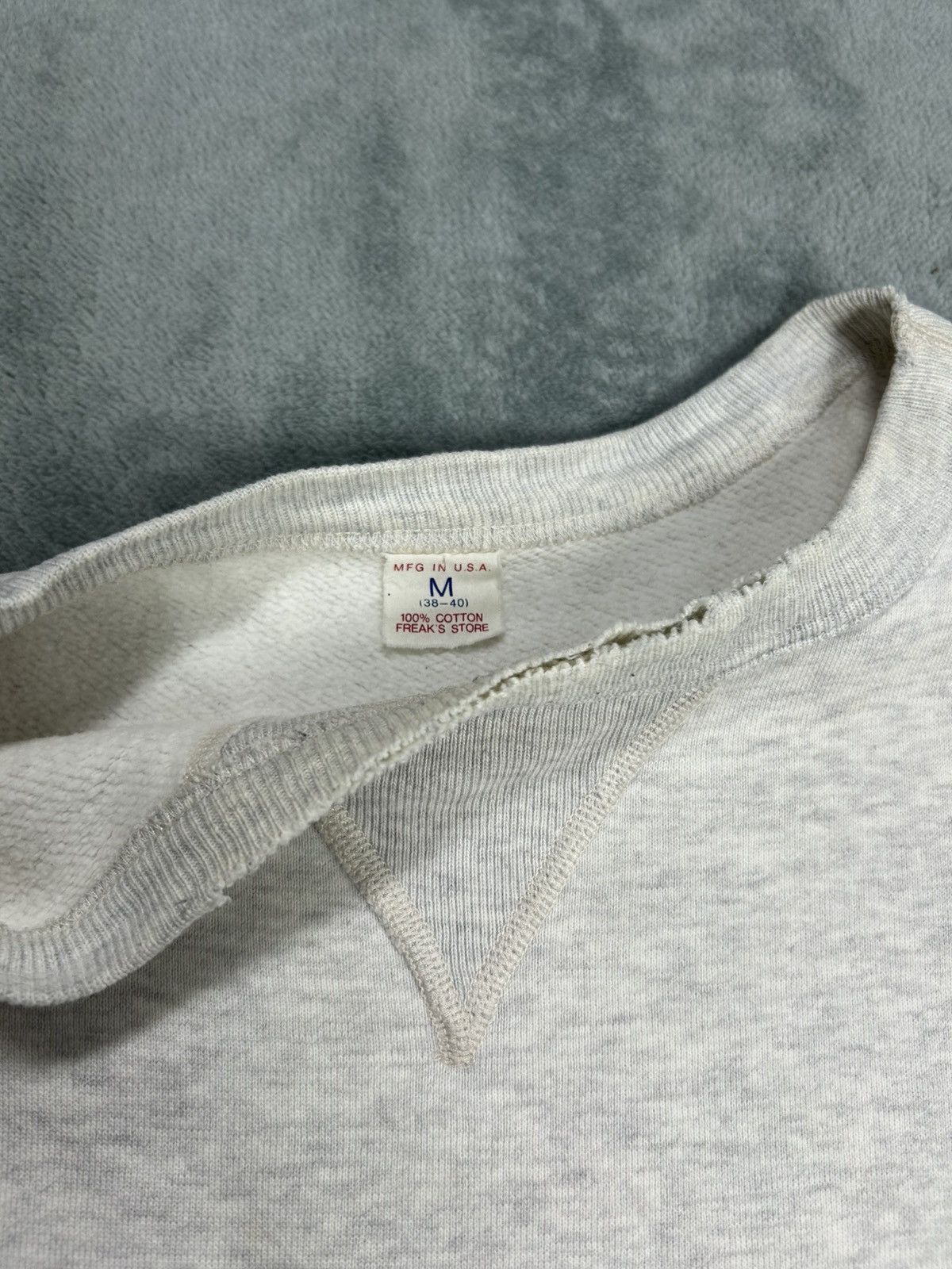 The Real McCoy's Vintage Freak store V Sweathirt Size US M / EU 48-50 / 2 - 4 Thumbnail