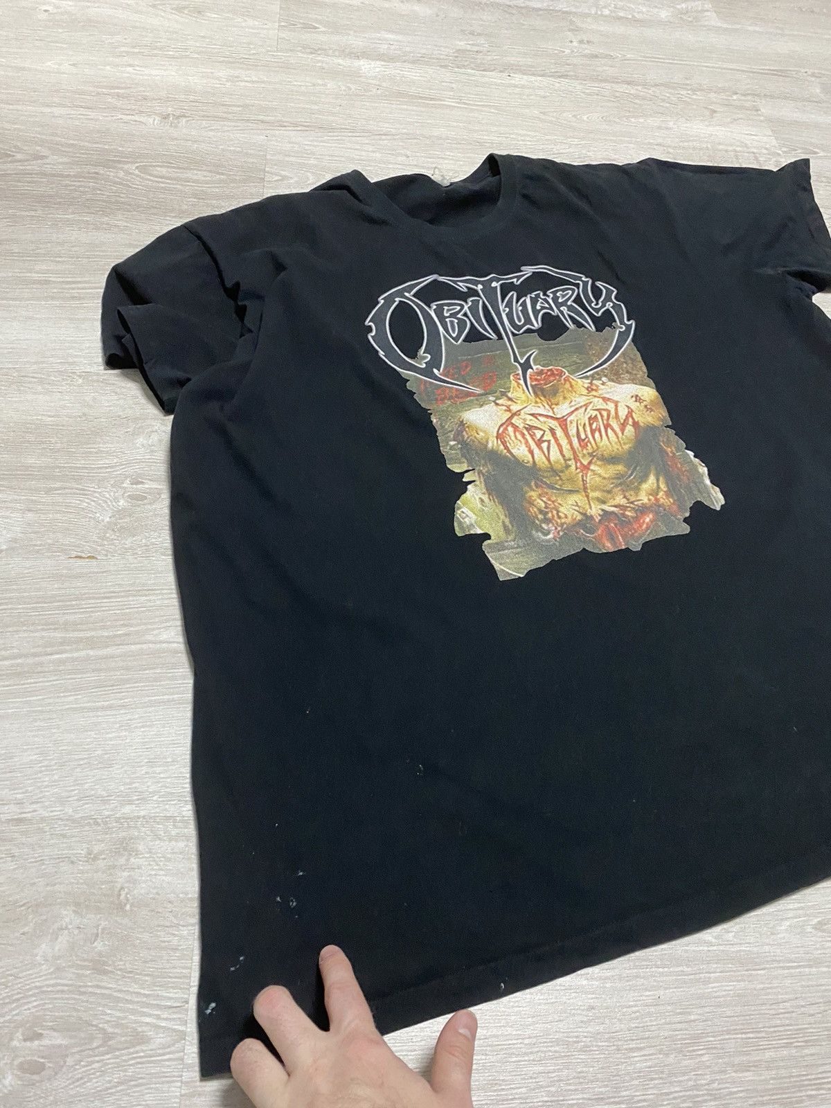 Vintage Rock T-shirt OBITUARY excellent condition size XXL Size US XXL / EU 58 / 5 - 8 Thumbnail
