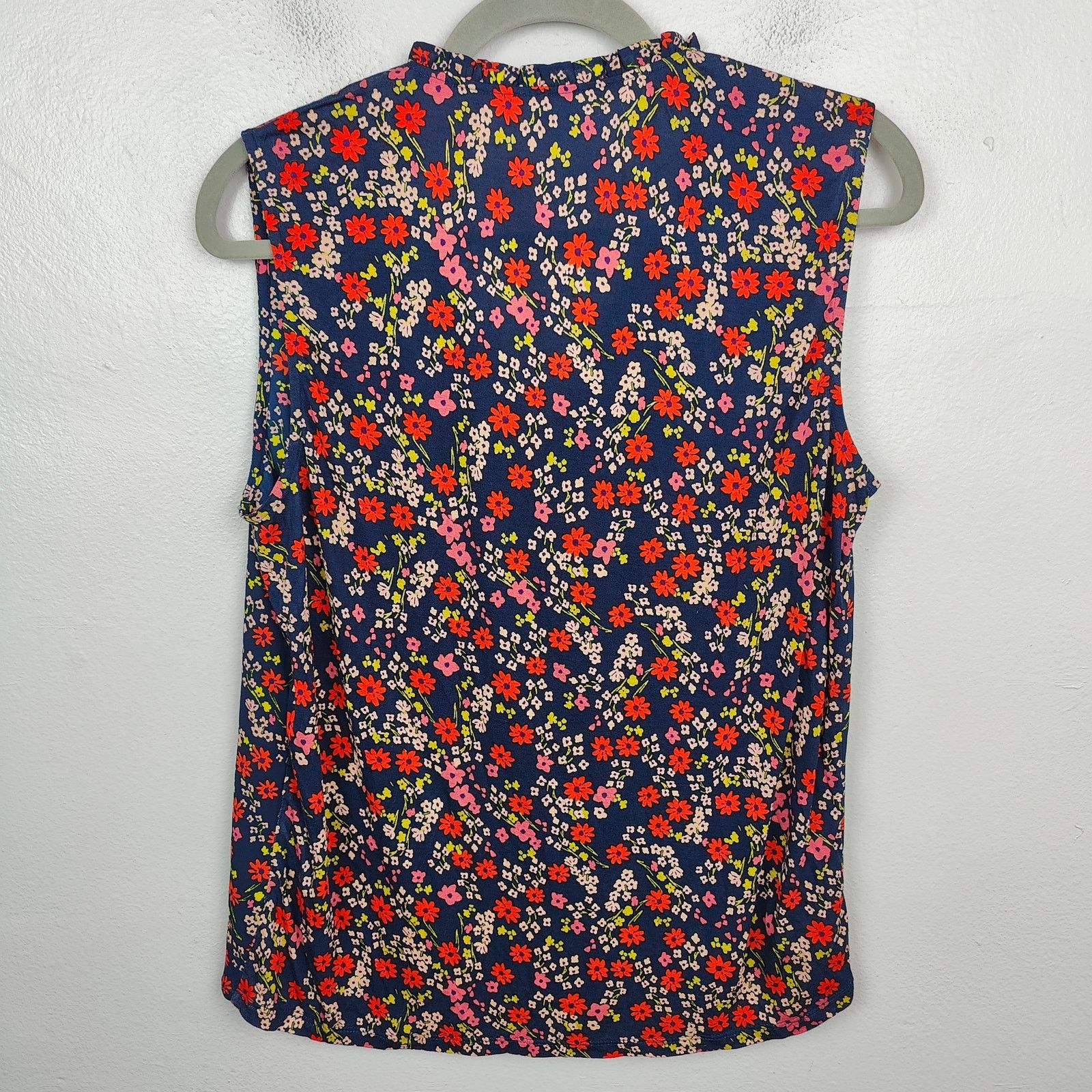 Other Loft Tank Top Womens Small Blue Floral Print NWT Size S / US 4 / IT 40 - 8 Thumbnail