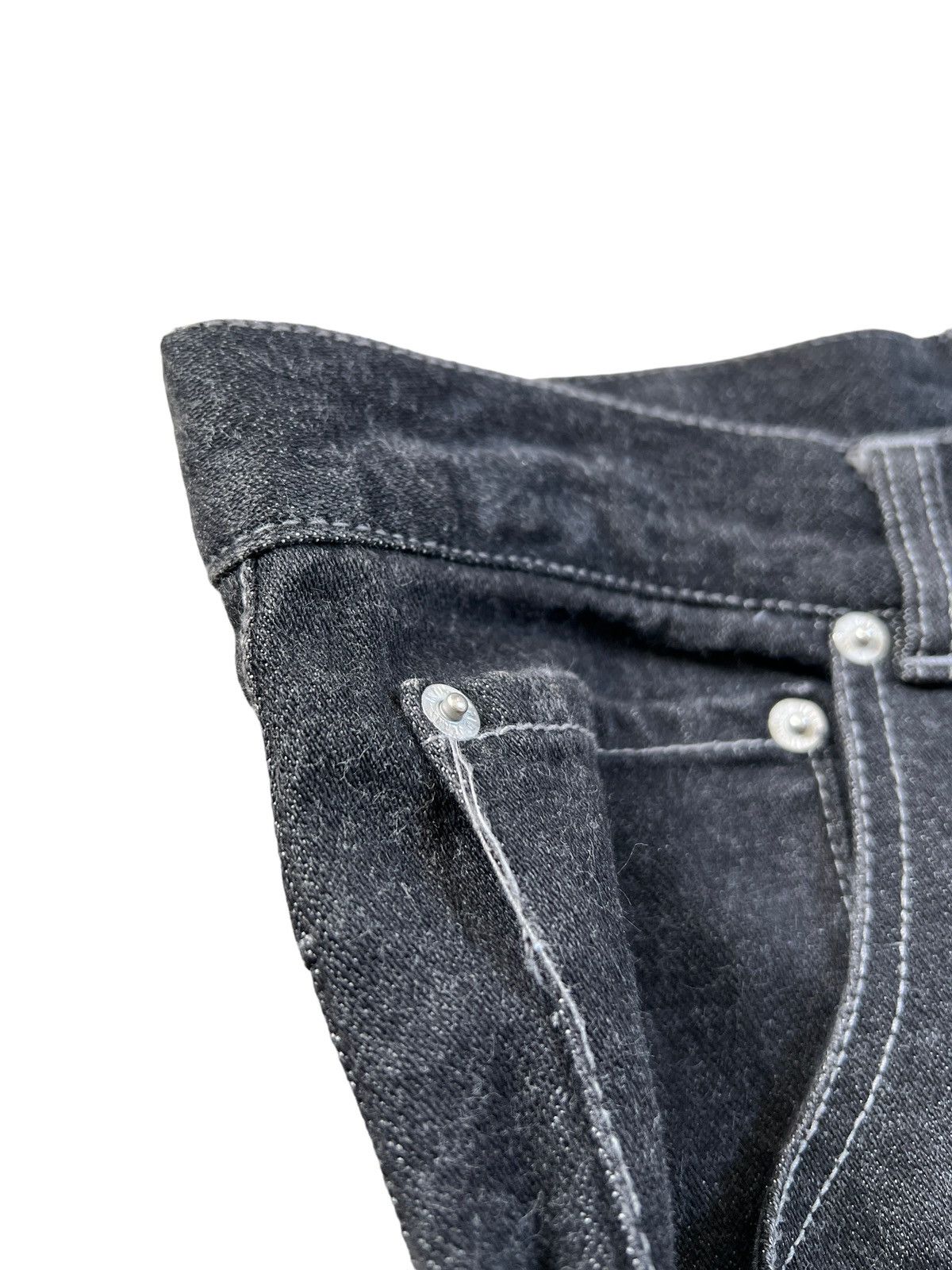 BERNINGS SHO Bernings Sho Wide Leg Reconstructed Jeans Size US 31 - 11 Thumbnail
