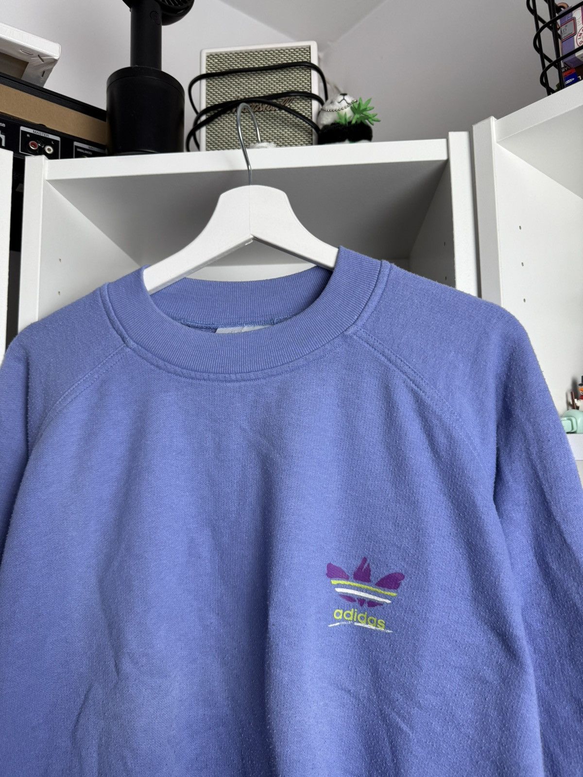 Adidas × Vintage Vintage 90s Adidas small logo boxy sweatshirt M retro baggy Size US M / EU 48-50 / 2 - 3 Thumbnail
