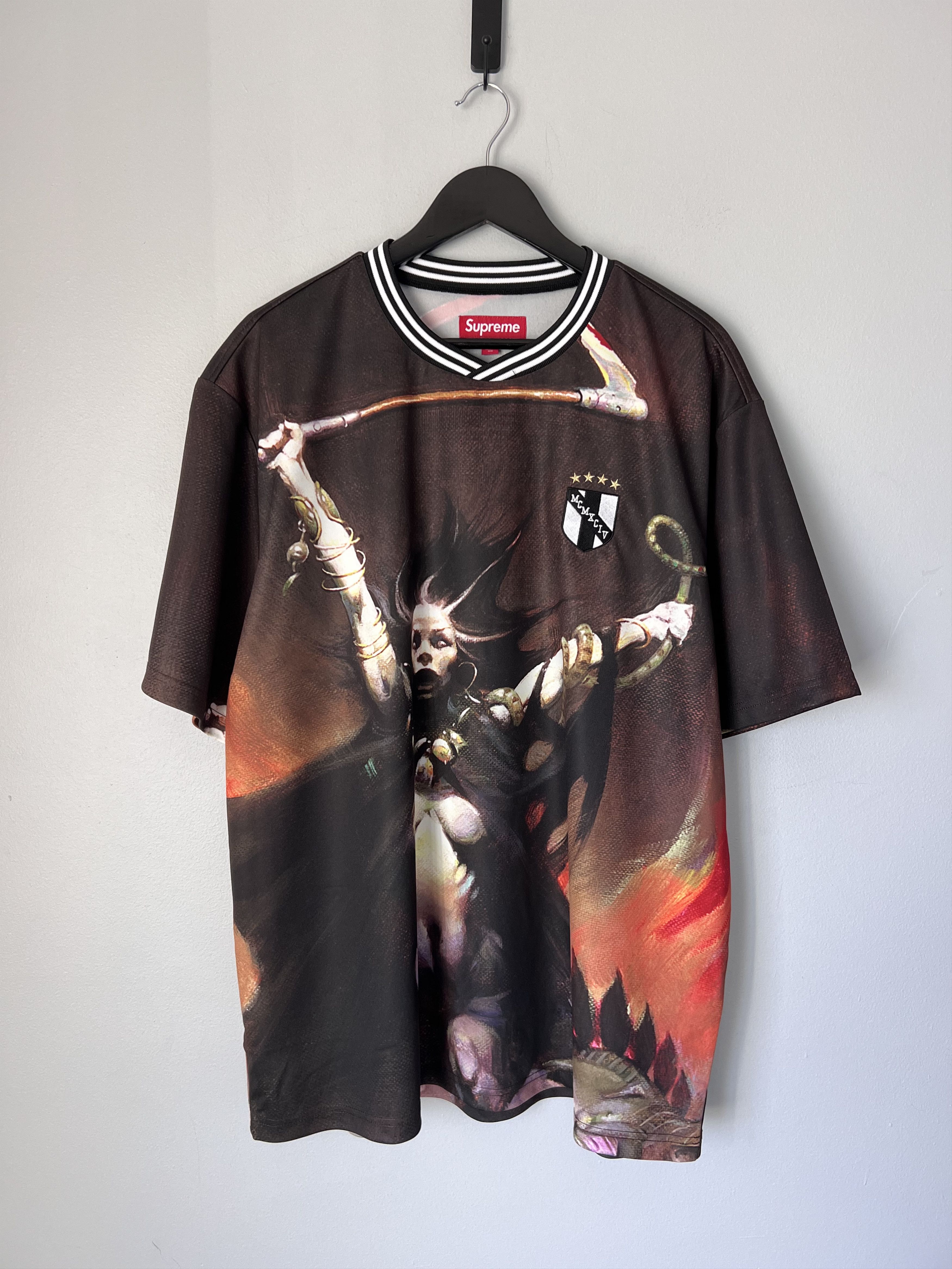 Supreme Supreme Frank Frazetta Woman With Scythe Soccer