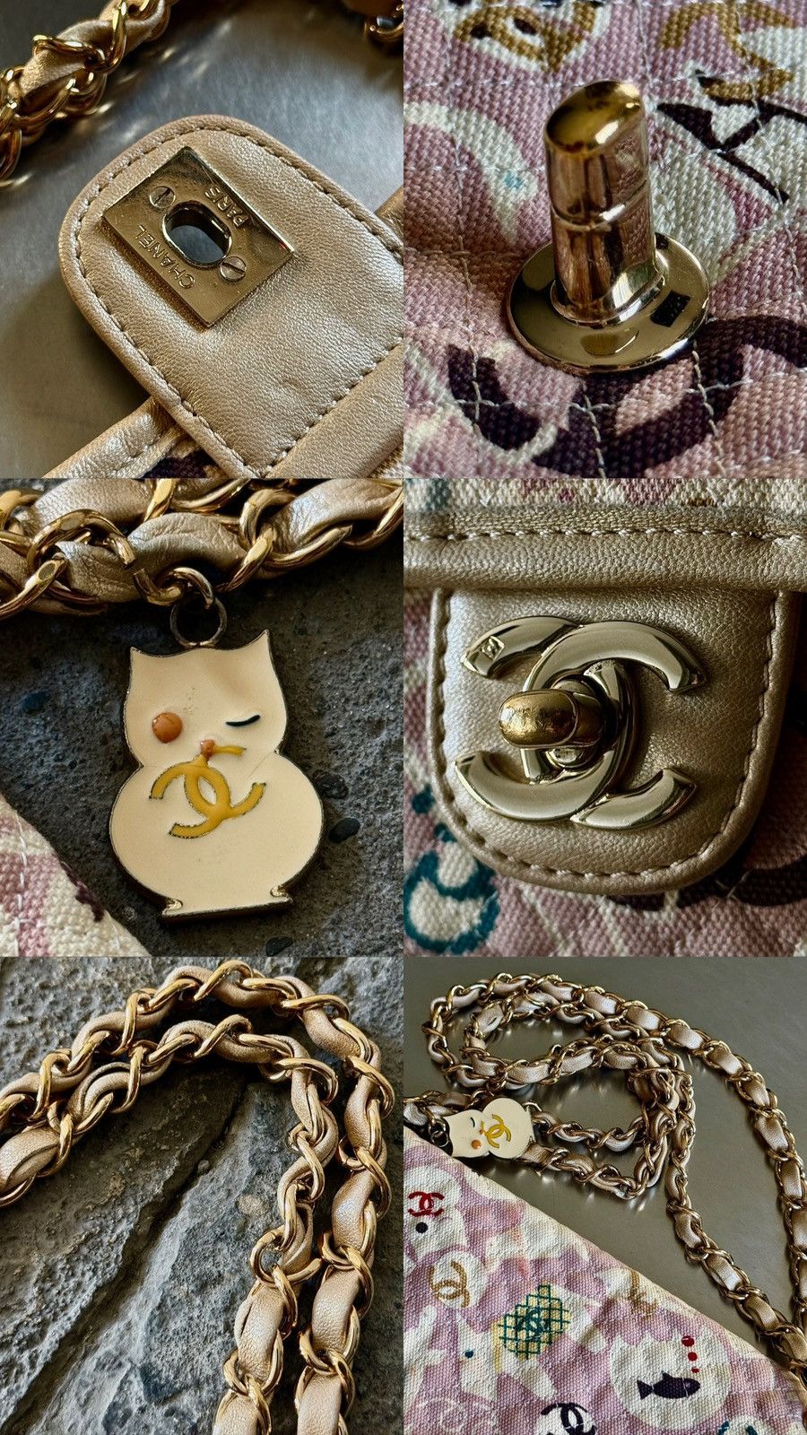 Chanel Chanel - Karl Lagerfeld - SS07 Pink Baby animals - Flap Bag Size ONE SIZE - 21 Thumbnail