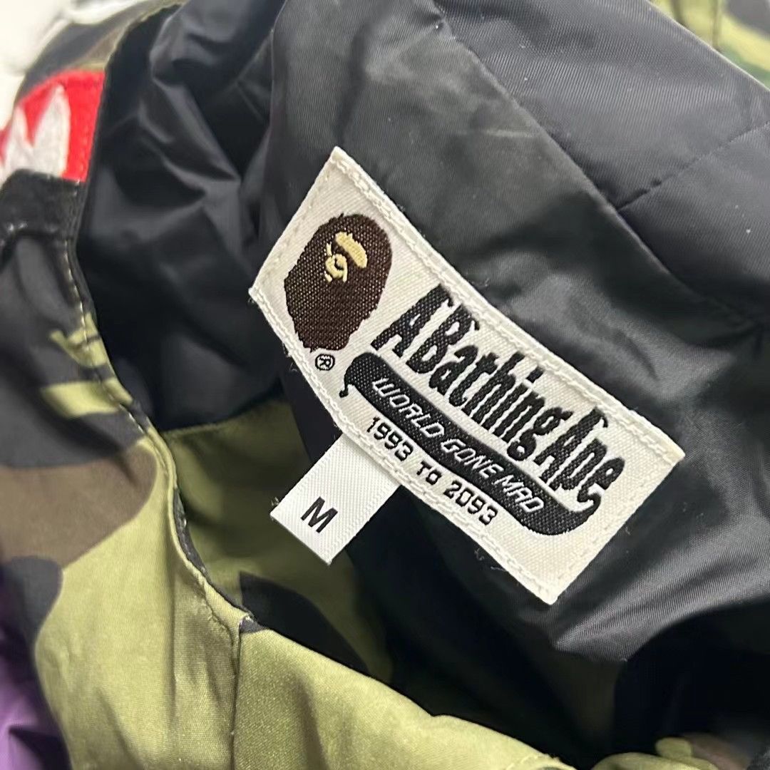 Bape COLOR CAMO SHARK JACKET Size US M / EU 48-50 / 2 - 7 Thumbnail